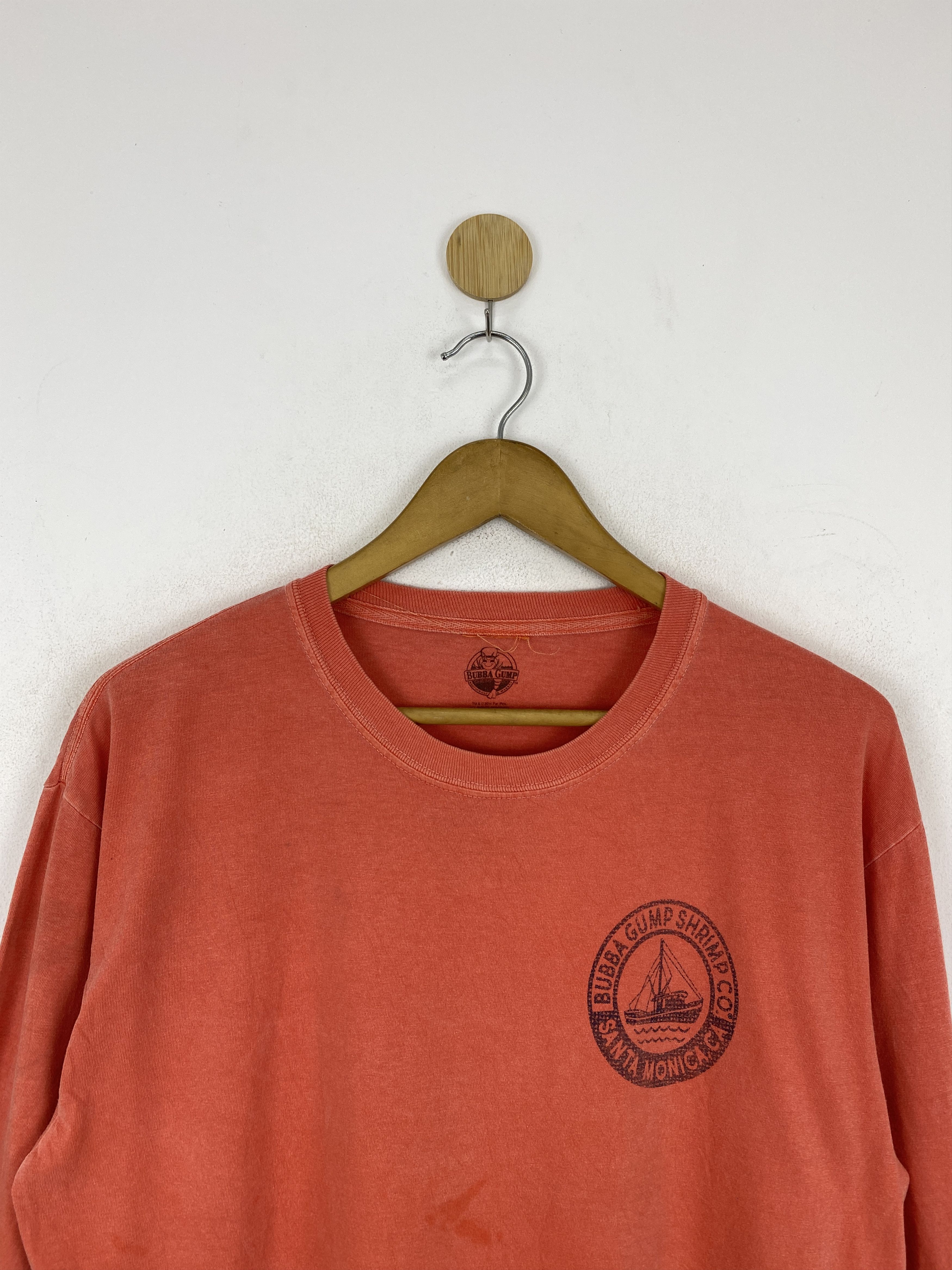 Vintage Vintage Bubba Gump Forrest Gump Long Sleeve Tee TA0657 Size US M / EU 48-50 / 2 - 3 Thumbnail