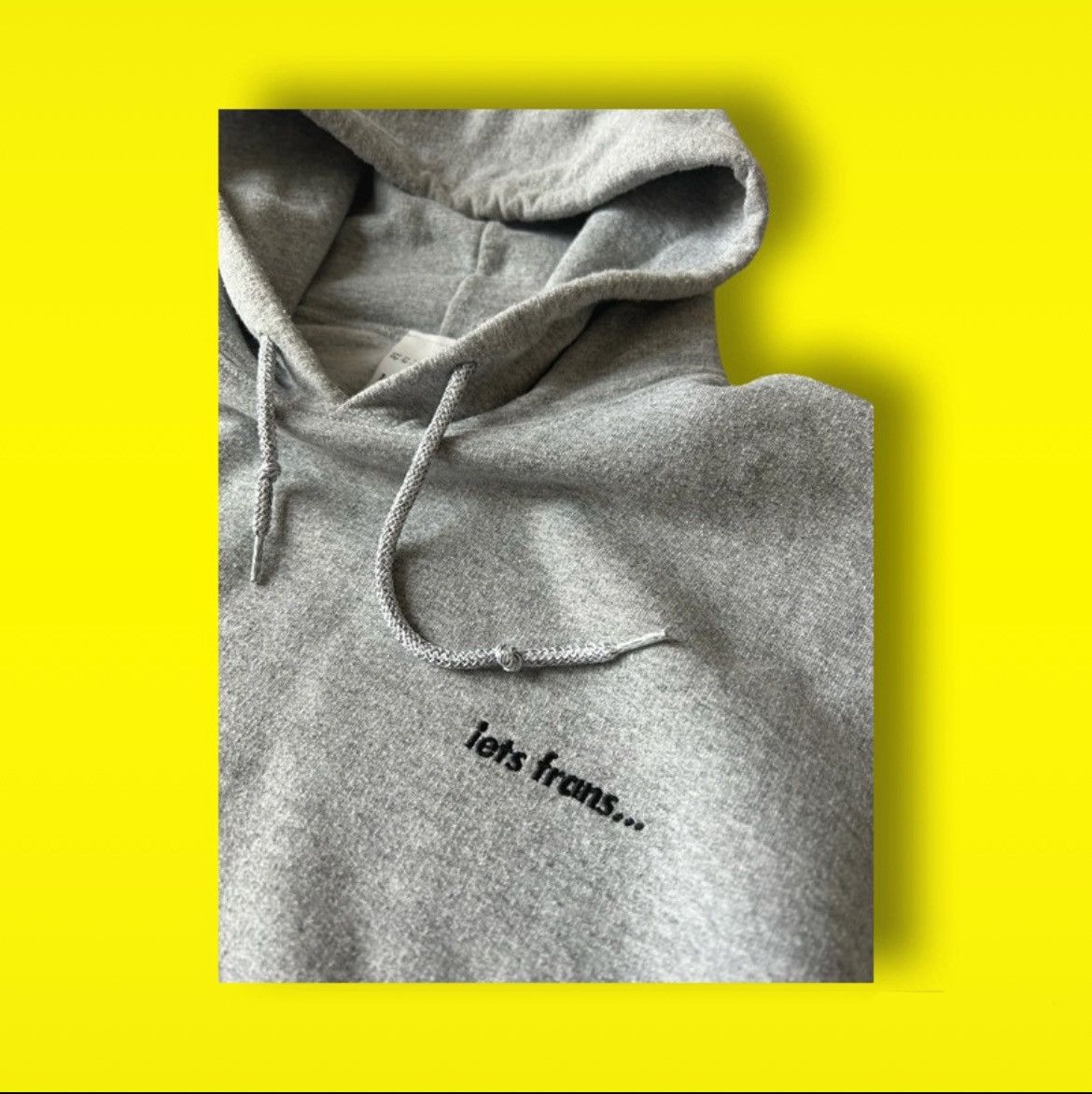 Urban Outfitters Iets Frans Urban Outfitters Grey Marl Hoodie Size US M / EU 48-50 / 2 - 2 Thumbnail