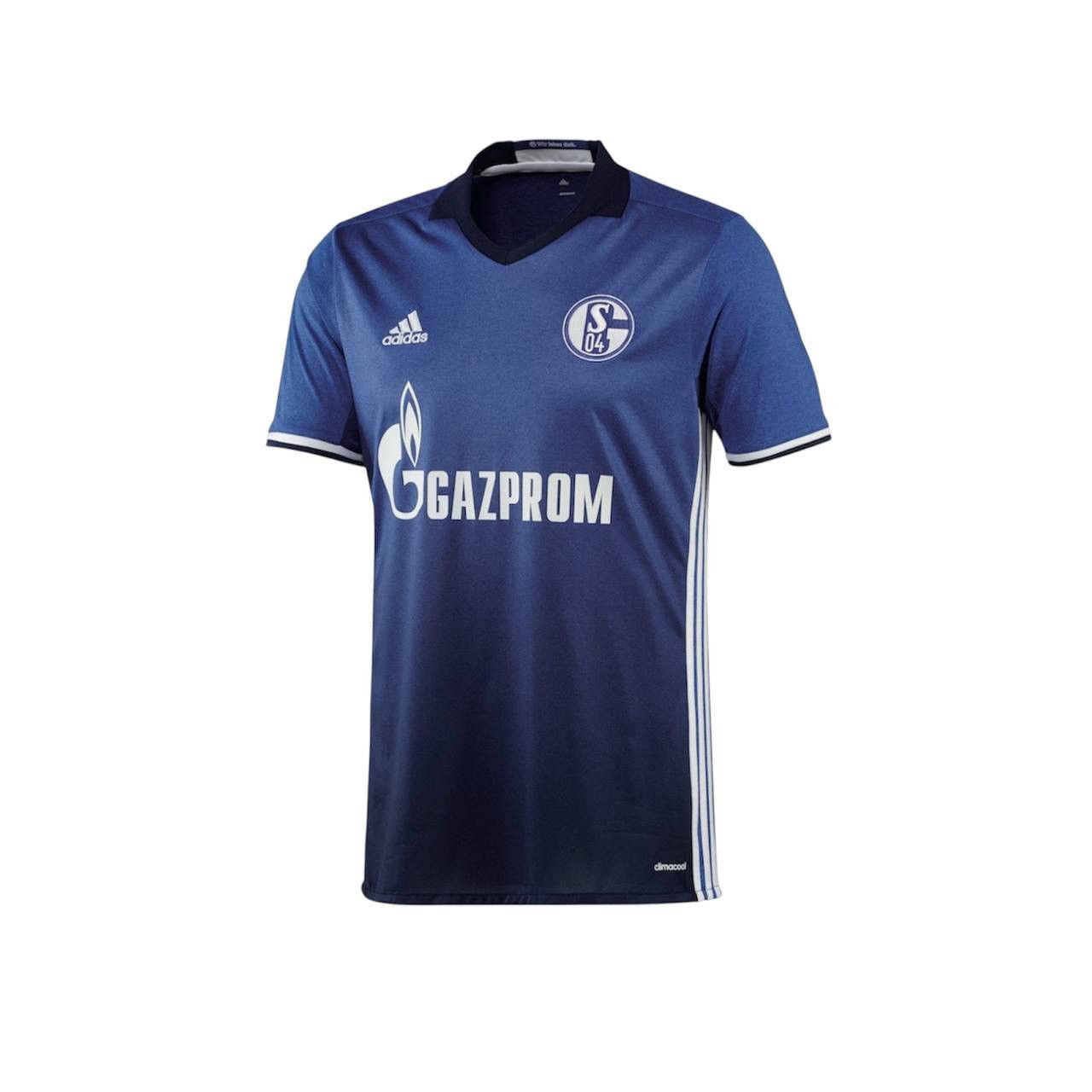 Adidas 2016/18 SCHALKE 04 HOME SOCCER JERSEY FOOTBALL SHIRT ADIDAS Size US S / EU 44-46 / 1 - 1 Thumbnail