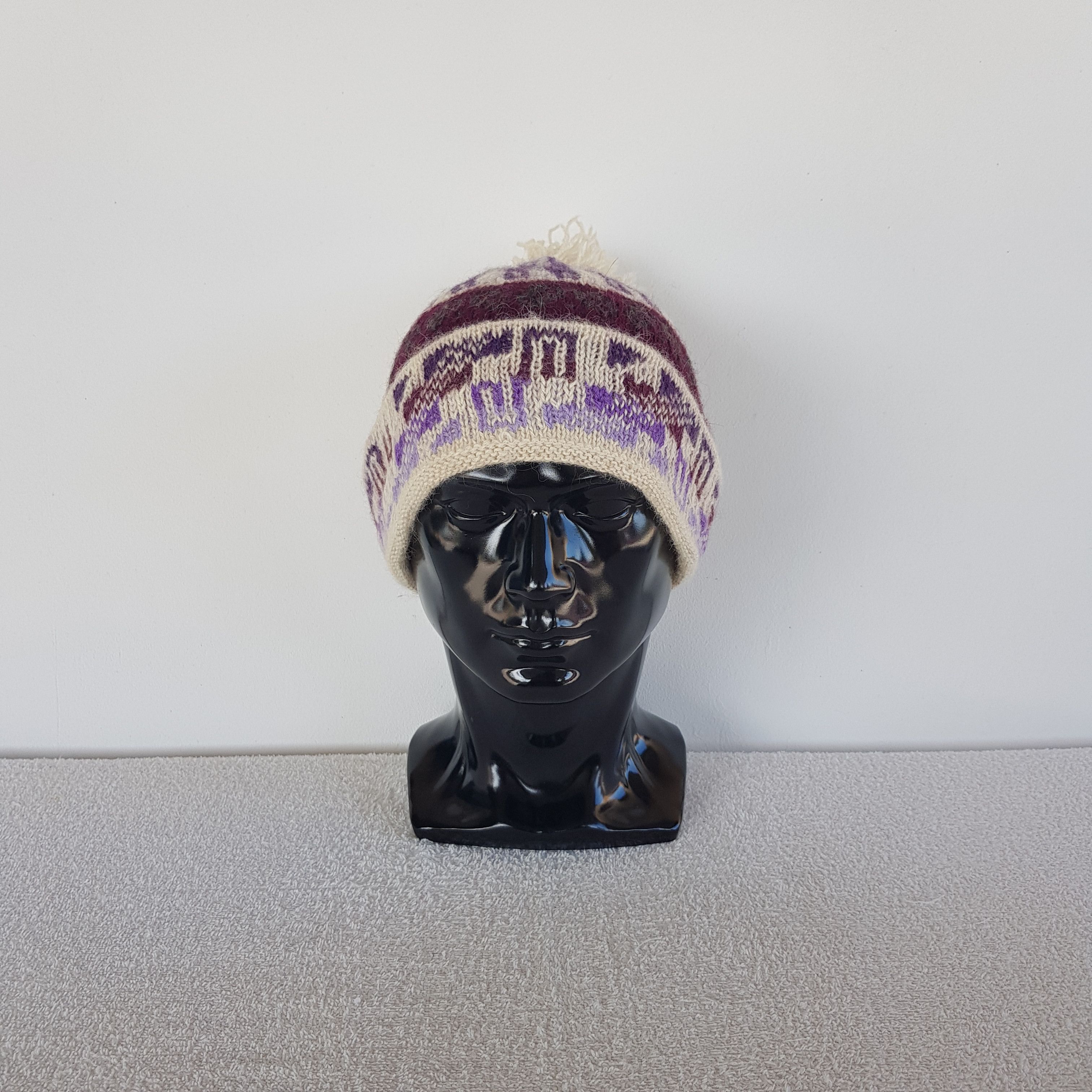 Japanese Brand Vintage Japanese Ski Beanie Ribbed Knit Snow Caps Hats. Size ONE SIZE - 3 Thumbnail