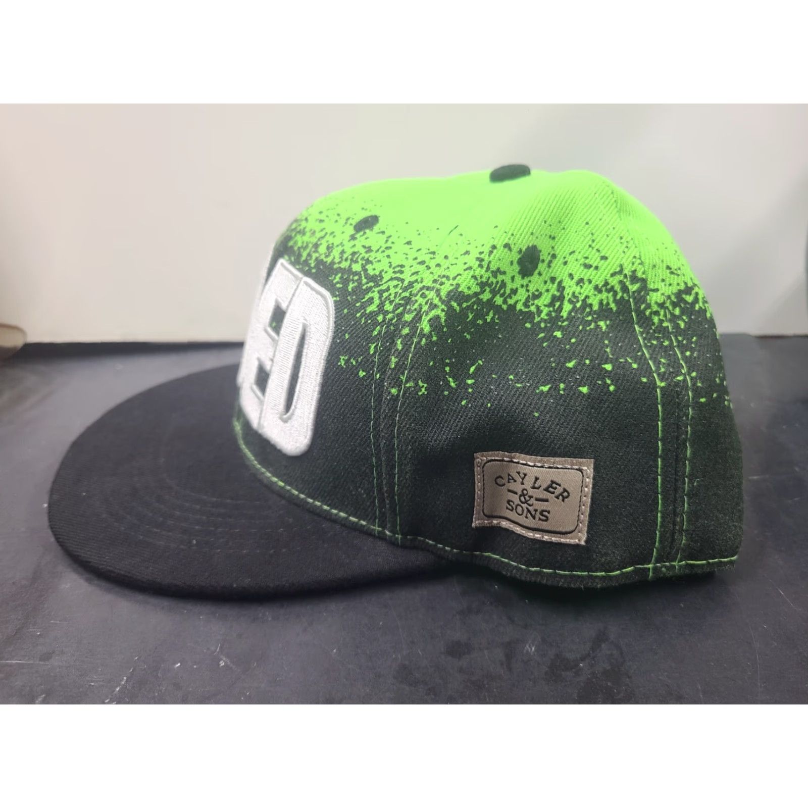 Vintage VINTAGE Cayler & Sons Baseball Cap Snapback One Size Black/Green Men Size ONE SIZE - 4 Thumbnail