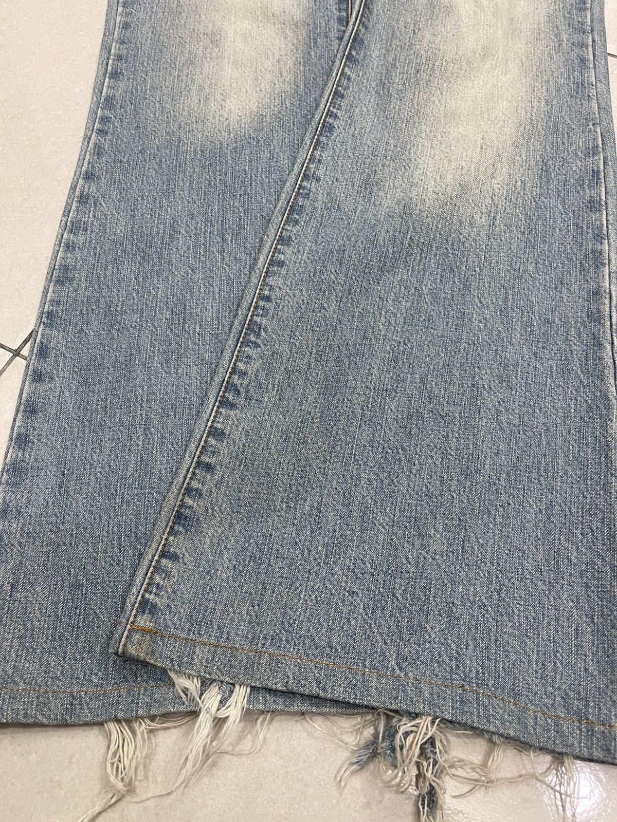 Morgan Homme Archival Morgan Homme Floral Embroidered Flare Denim Size US 30 / EU 46 - 13 Thumbnail