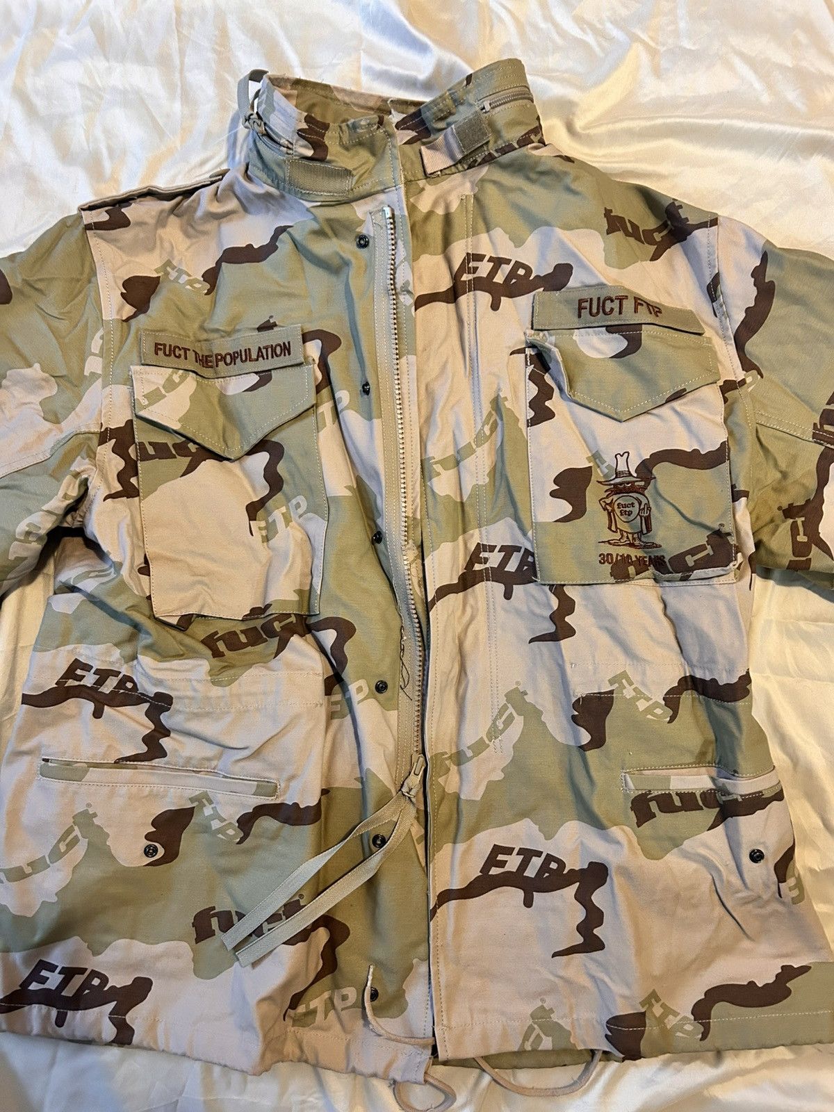 FUCT × Fuck The Population FTP/FUCT M63 Military Outer Jacket Size US XL / EU 56 / 4 - 2 Thumbnail