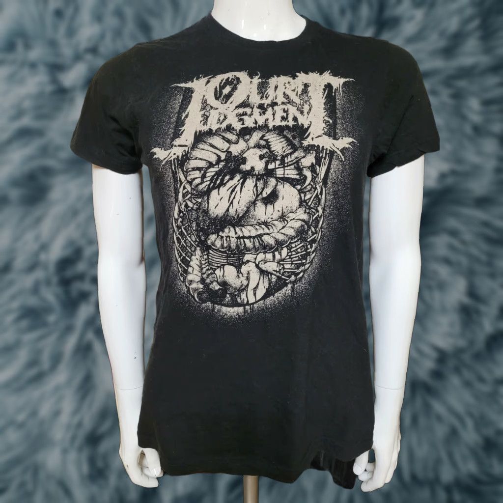 Tultex Our Judgement T Shirt Medium Black 00s Band Rock Tultex 100% Cotton Graphic Tee Mens Mens Size US M / EU 48-50 / 2 - 1 Thumbnail