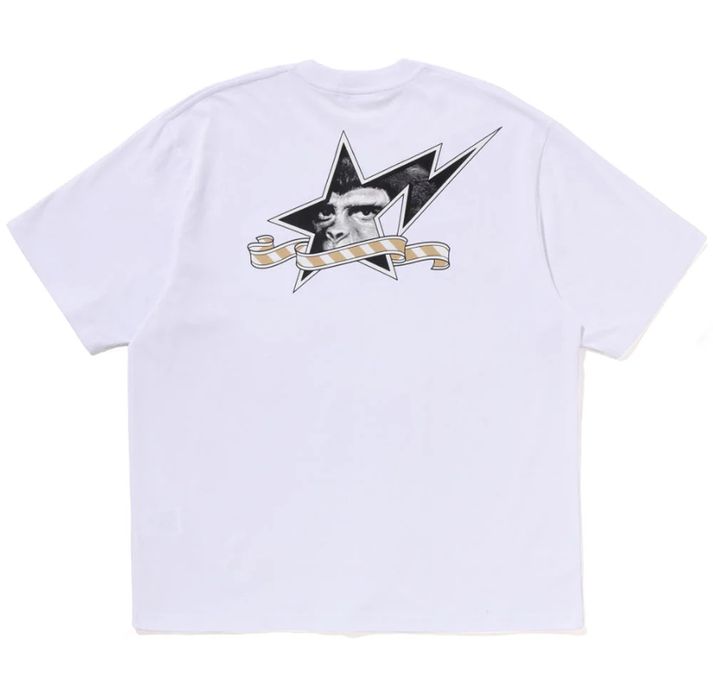 Bape Bape Graphic Relaxed Fit Tee | Grailed