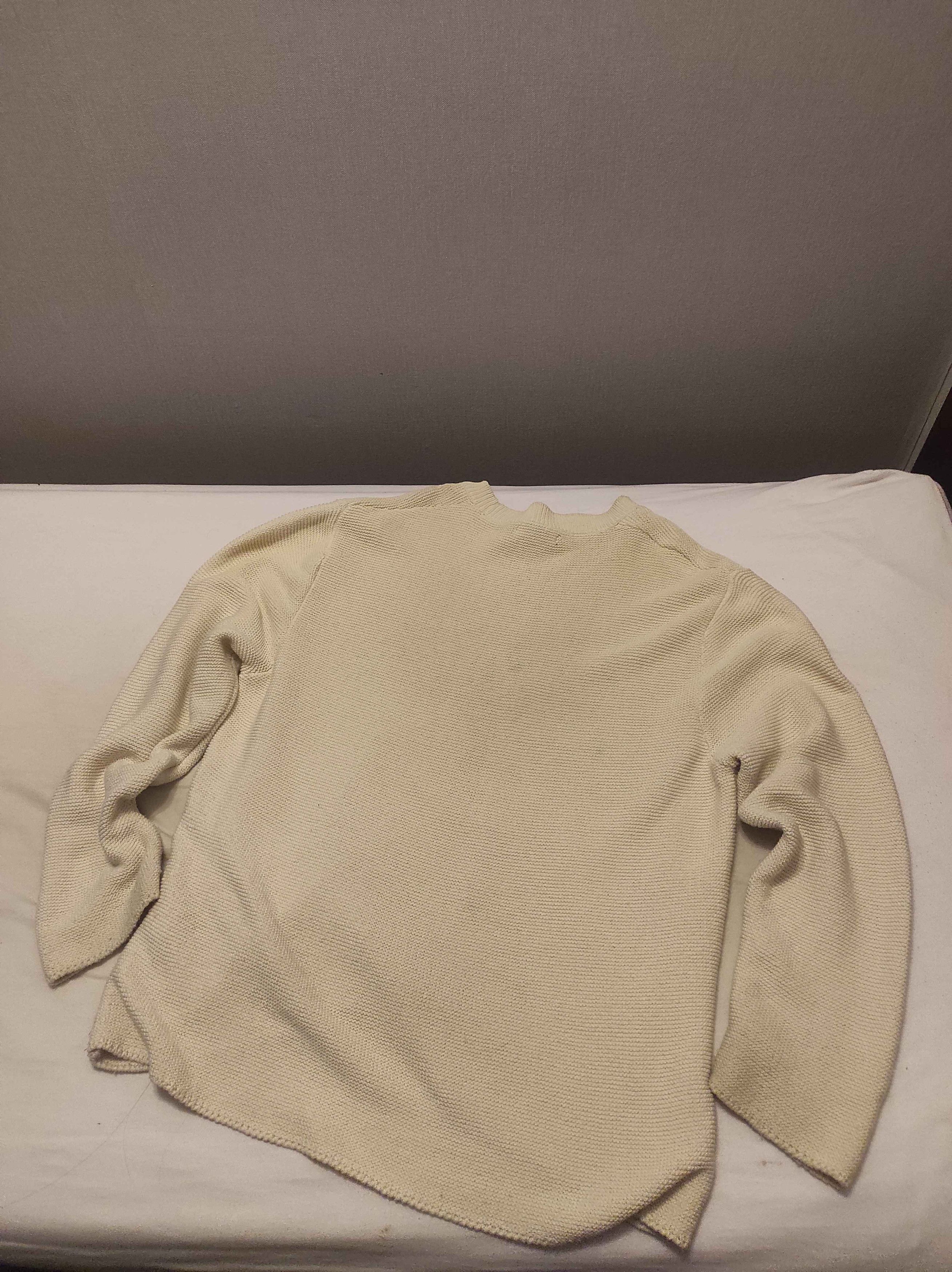 Zara Zara White Sweater Size US L / EU 52-54 / 3 - 2 Thumbnail