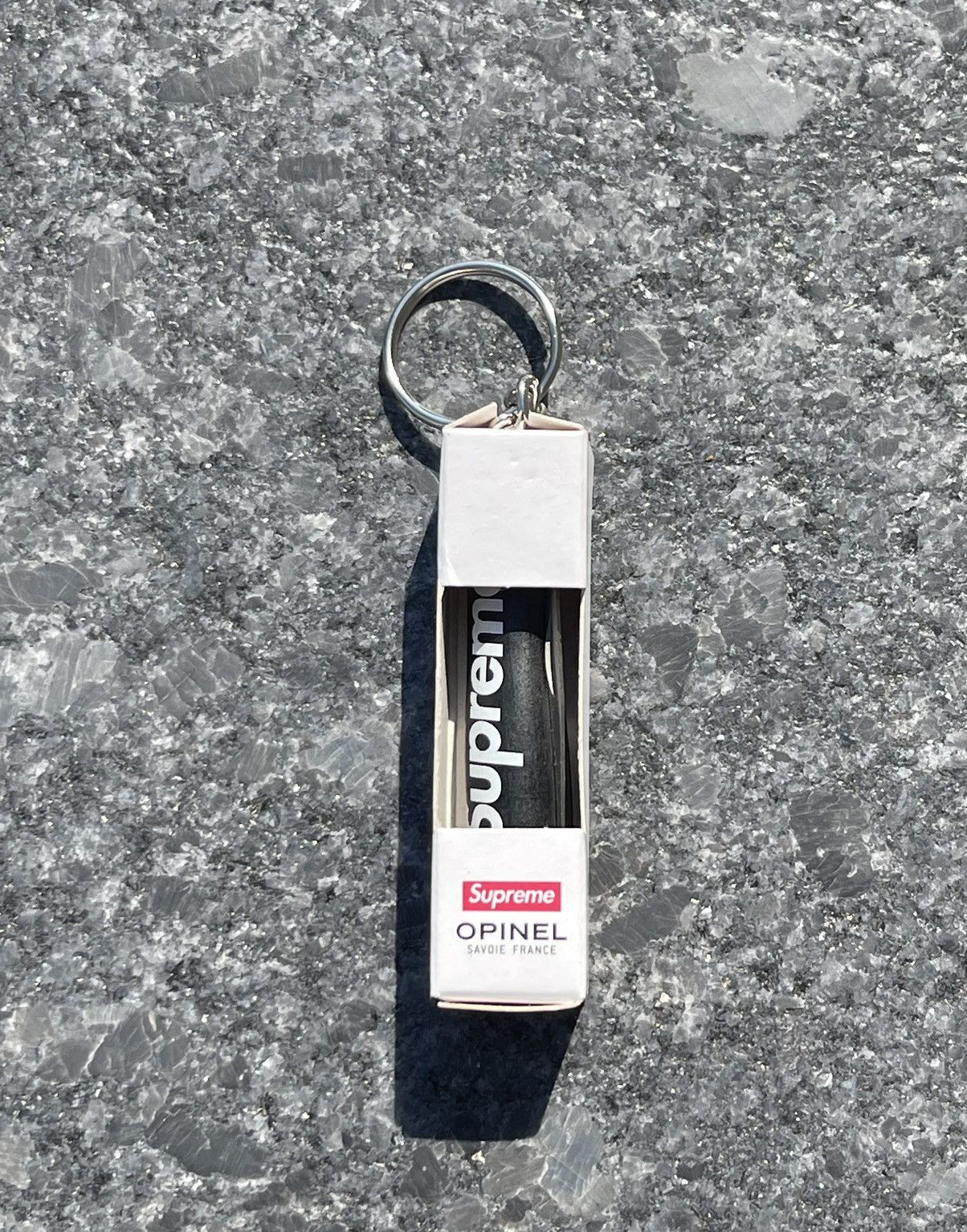 Supreme Opinel No. 4 Knife Keychain