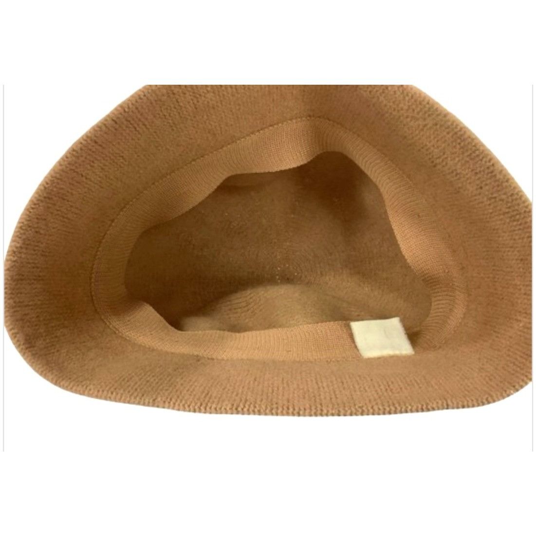 Kangol Kangol Angora Bucket Hat Camel Brown Textured Wool Blend Min Size ONE SIZE - 7 Thumbnail