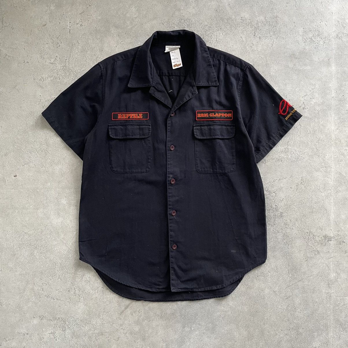 Band Tees Eric Clapton Japan Tour 2001 Shirt X Band Tees X Vintage Size US L / EU 52-54 / 3 - 1 Thumbnail