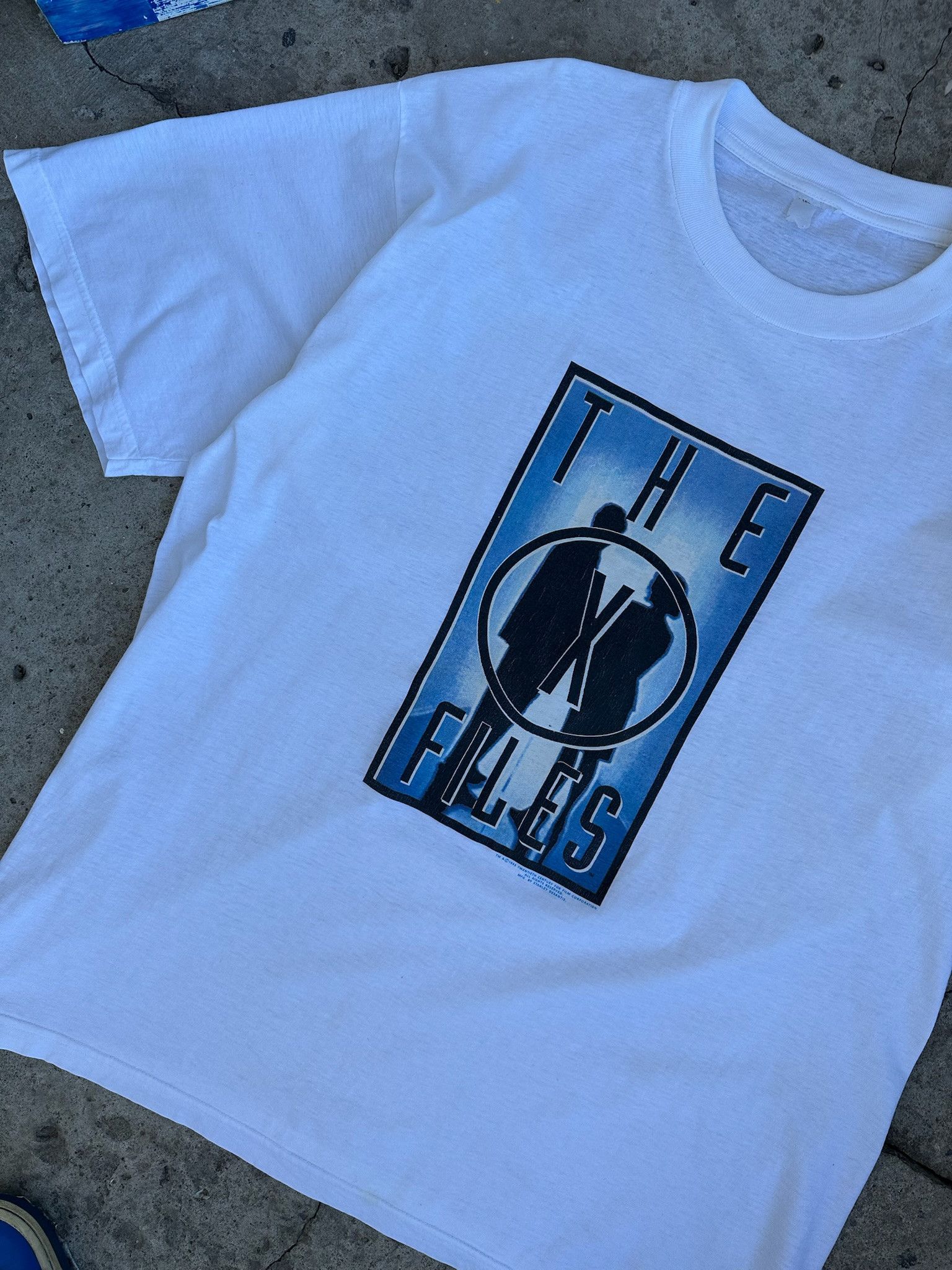 Vintage Vintage The X-Files Promo T-shirt Movie Size US XL / EU 56 / 4 - 4 Thumbnail