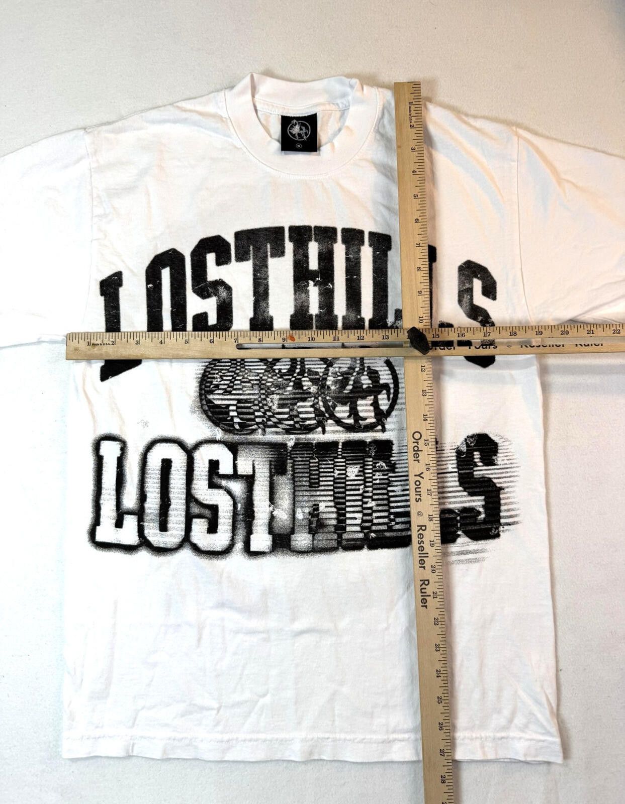 Lost hills Lost Hills TShirt Mens S AOP Back Hit Streetwear Gym NEW Size US S / EU 44-46 / 1 - 5 Thumbnail