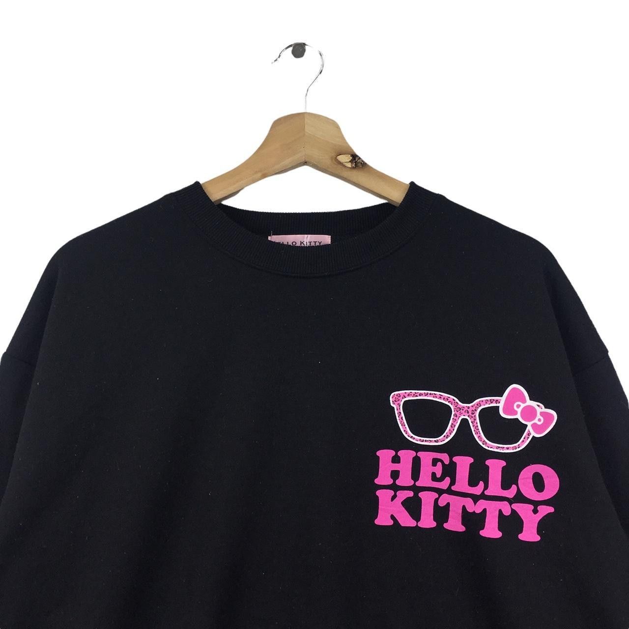 Vintage Vtg HELLO KITTY JAPAN Cartoon Anime Sweatshirt Manga Size L / US 10 / IT 46 - 3 Thumbnail