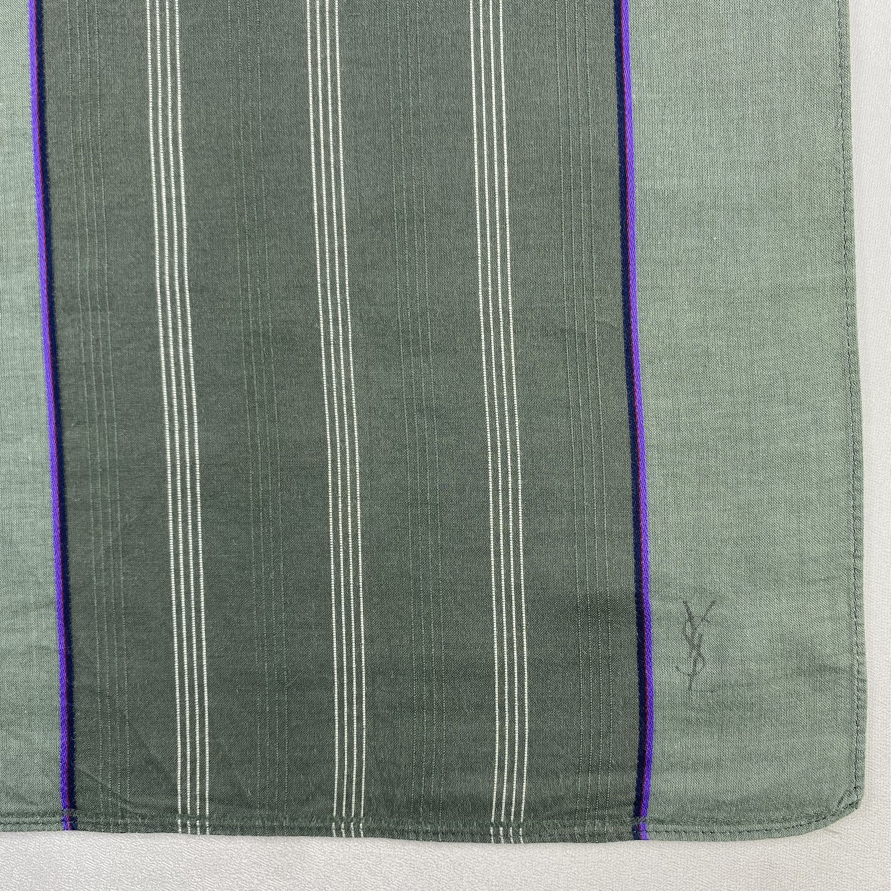 Vintage Yves Saint Laurent Handkerchief / Neckerchief-P1086 Size ONE SIZE - 4 Thumbnail