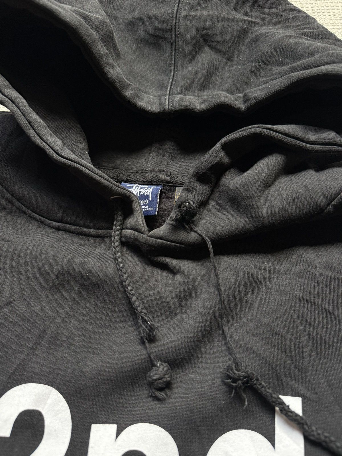 Stussy Vintage 90s Stussy Hoodie Size US XL / EU 56 / 4 - 3 Thumbnail