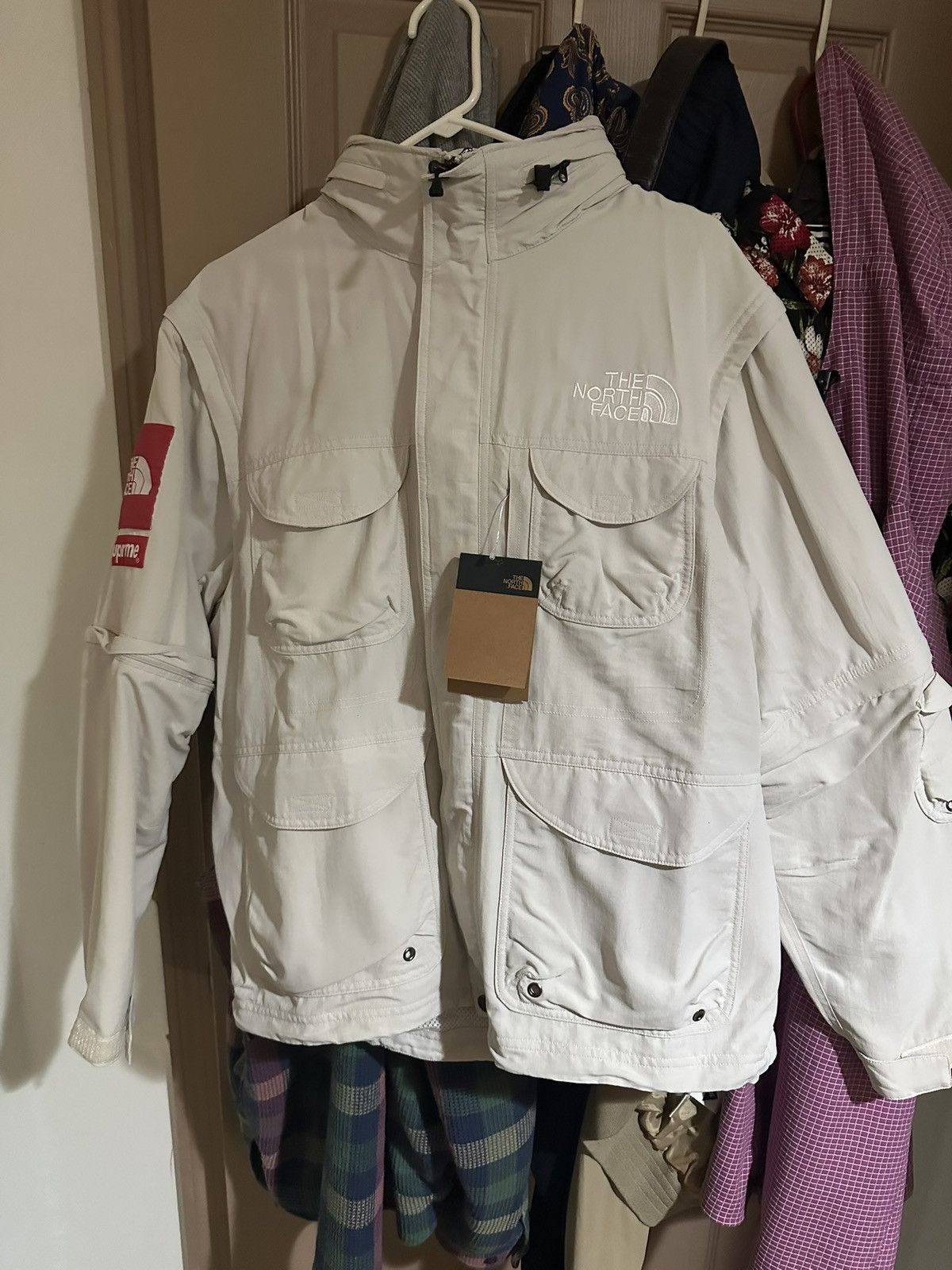 Supreme × The North Face Supreme x The North Face Trekking Jacket White SS22 Large Size US L / EU 52-54 / 3 - 14 Thumbnail