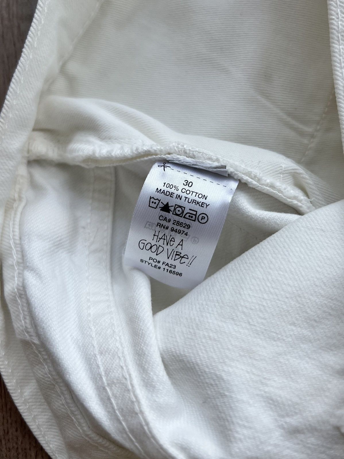 Stussy Stussy Classic Denim Jeans “Bone” 30 Size US 30 / EU 46 - 7 Thumbnail
