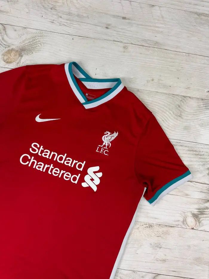 Nike Nike Liverpool 2020 2021 Home Football Shirt Soccer Jersey Size US L / EU 52-54 / 3 - 2 Thumbnail