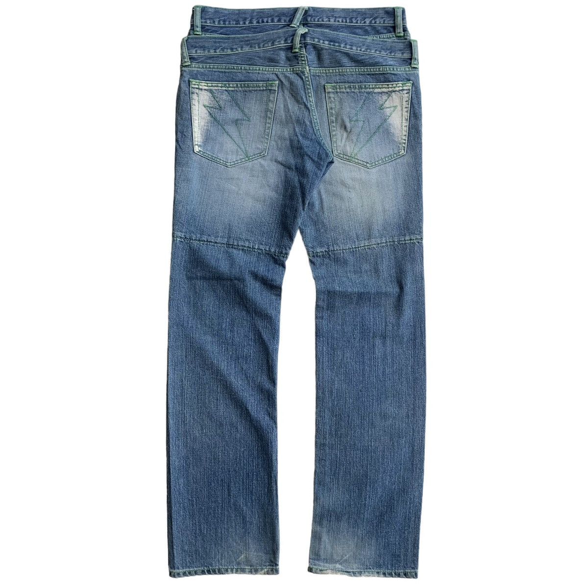 Japanese Brand 2000s Rare Japanese Brand PPFM Double Waist Denim Size US 33 - 1 Thumbnail