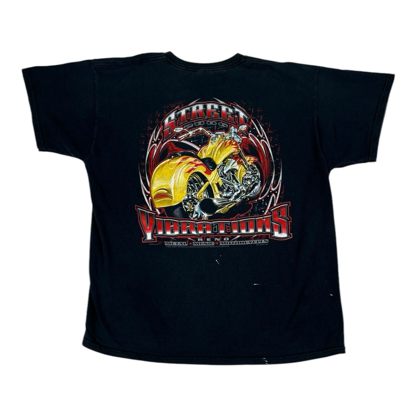 Other Vintage Street Vibrations T-Shirt Size XL Y2K Biker Chopper Size US XL / EU 56 / 4 - 1 Thumbnail