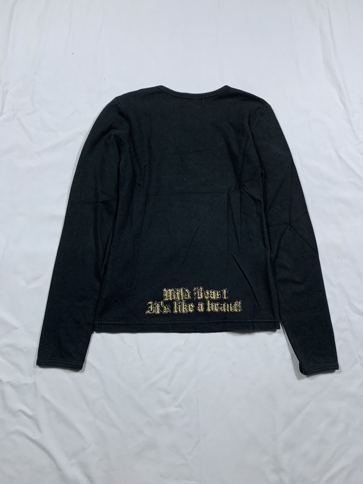 14th Addiction × If Six Was Nine × Yasuyuki Ishii SPRAY GOTHIC SKULL PUNK STYLE SEDITIONARIES LONG SLEEVE Size S / US 4 / IT 40 - 2 Thumbnail