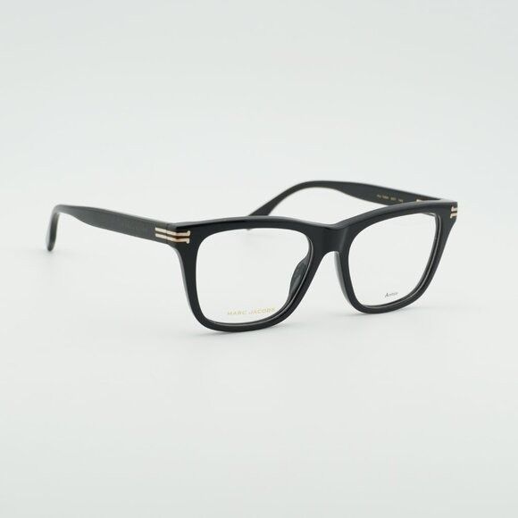 Marc Jacobs Marc Jacobs MJ 1084 0807 00 Eyeglasses Black 52mm Square Size ONE SIZE - 2 Thumbnail