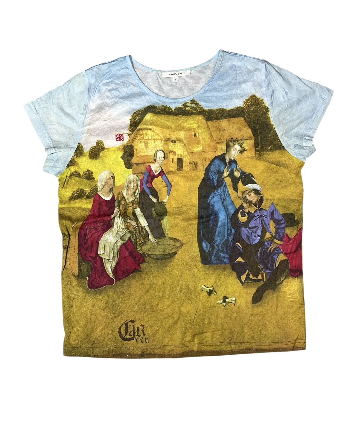 Carven Carven The Haywain Triptych Tshirt Size S / US 4 / IT 40 - 1 Thumbnail