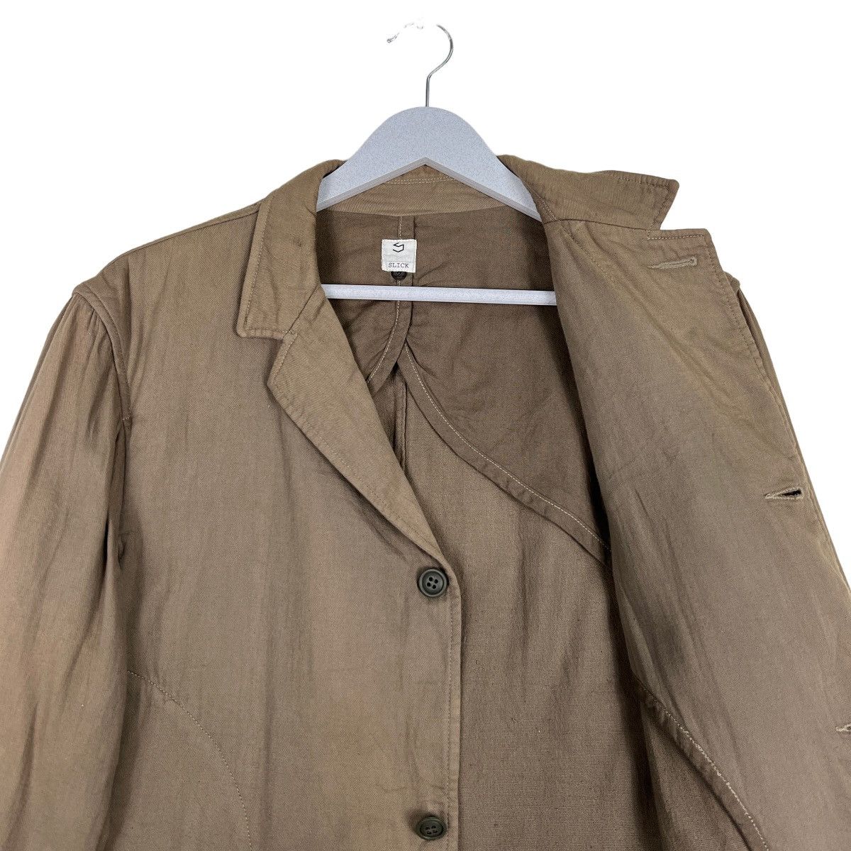 Slick 🔥 RICH BROWN SLICK CHORE JACKET Size US M / EU 48-50 / 2 - 10 Thumbnail