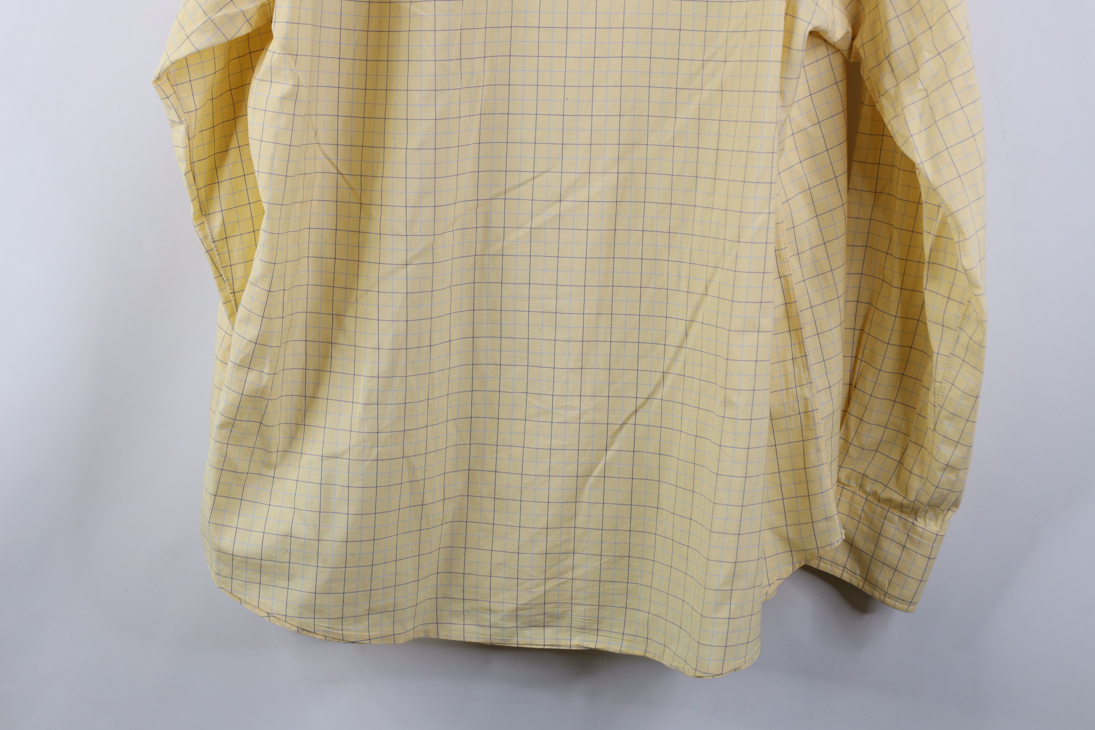 Paul Stuart Vintage Paul Stuart Button Shirt Yellow Plaid Cotton USA Size US M / EU 48-50 / 2 - 11 Thumbnail
