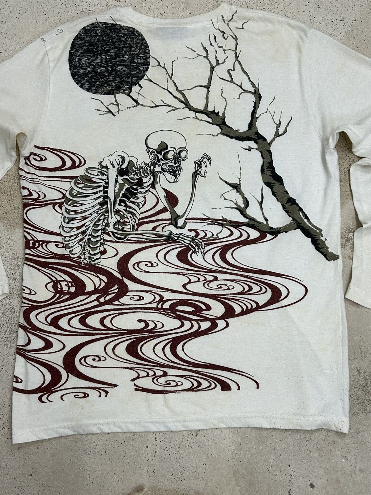 20471120 × If Six Was Nine × Japanese Brand Sukajan Japan Bullet Noise Art Religion Cranial Skulls Size US M / EU 48-50 / 2 - 4 Thumbnail