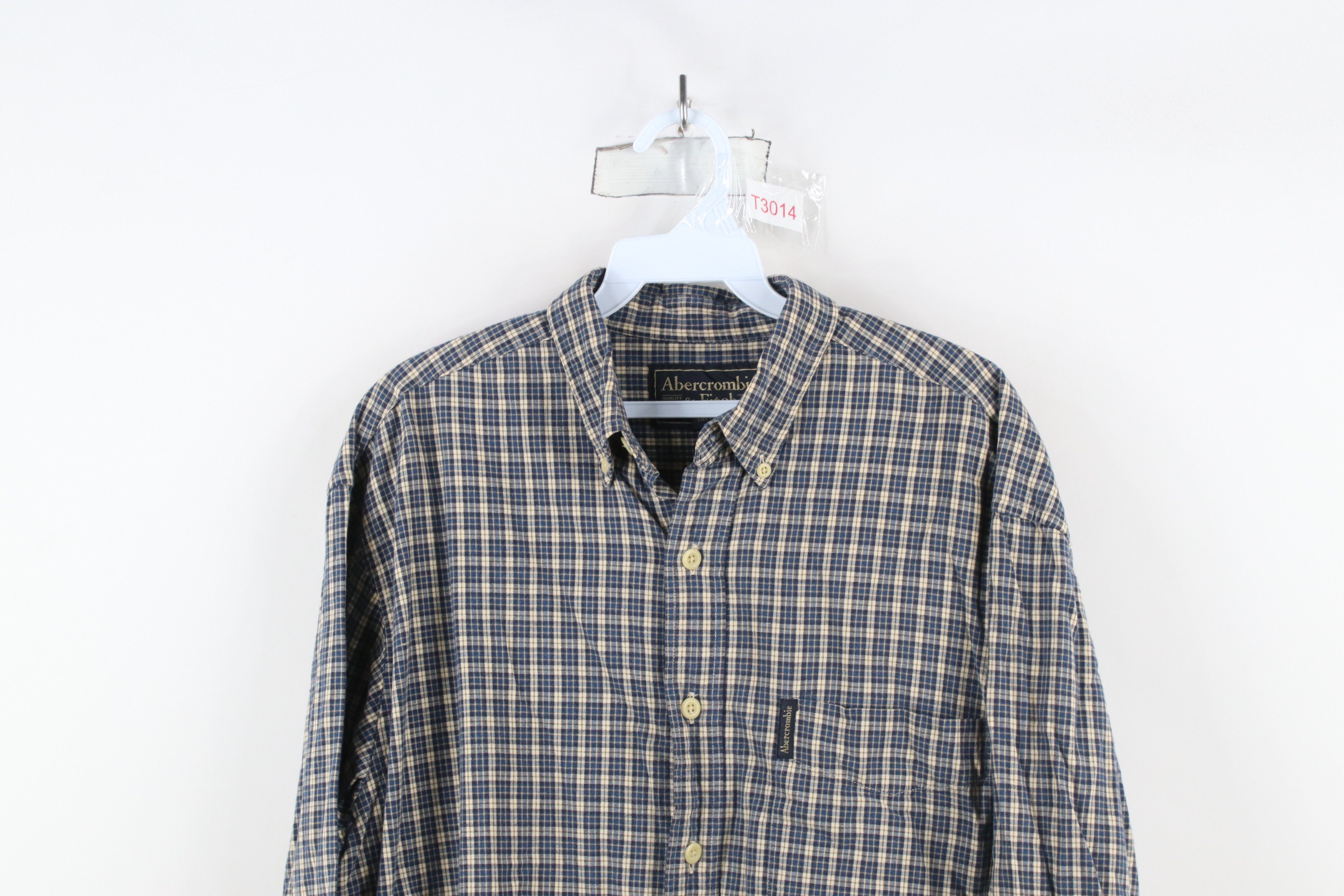 Abercrombie & Fitch × Vintage Vintage 90s Y2K Abercrombie & Fitch Button Down Shirt Plaid Size US S / EU 44-46 / 1 - 2 Thumbnail