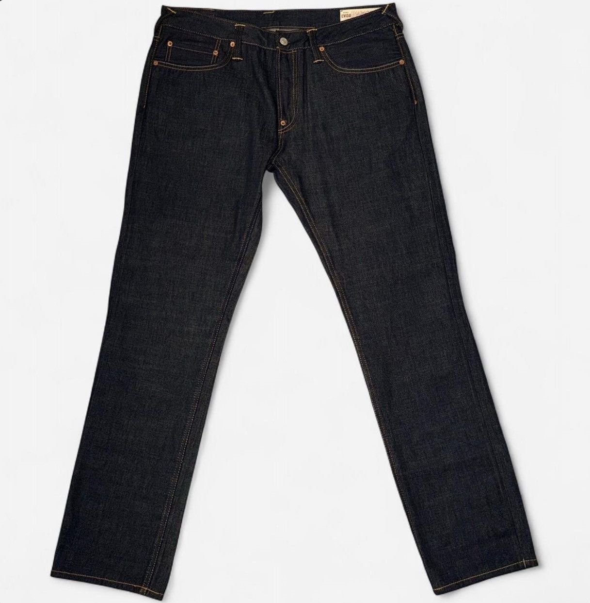 Evisu EVISU SS23 Graffiti Daruma Skinny Fit Jeans - Denim Blue Size US 36 / EU 52 - 2 Thumbnail