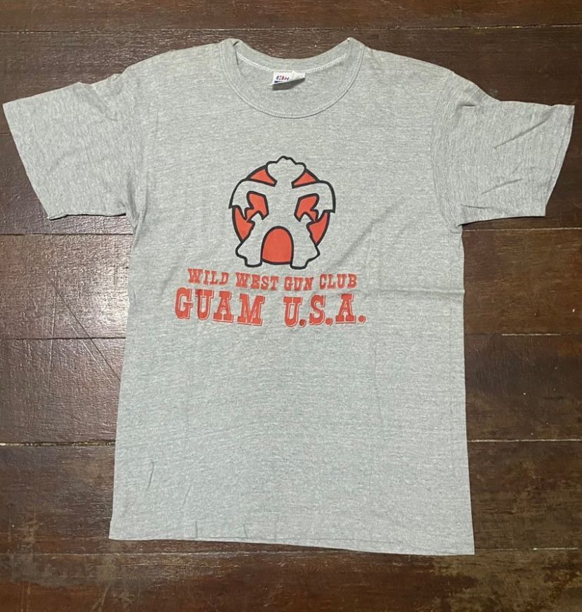 Vintage Guam u.s.a printed tshirt by hanes