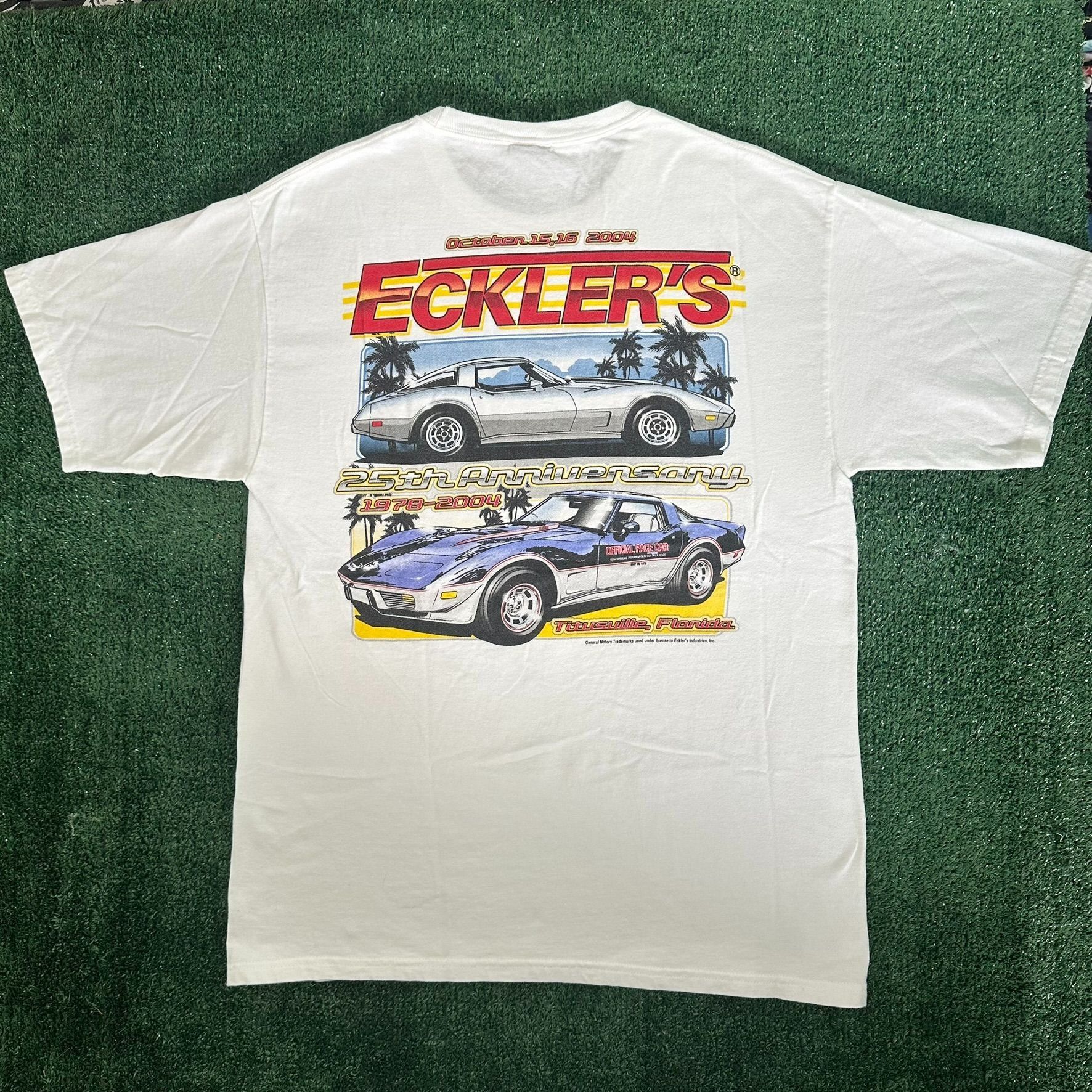 Hanes Vintage Y2K C3 Corvette T-Shirt Chevy Retro Sports Cars Tee Size US M / EU 48-50 / 2 - 1 Thumbnail