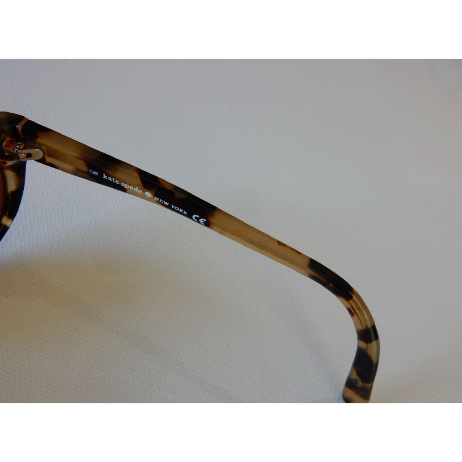 Vintage Kate Spade Sunglasses Frames Only 52mm Brown Women Prescription 2010s Size ONE SIZE - 5 Thumbnail