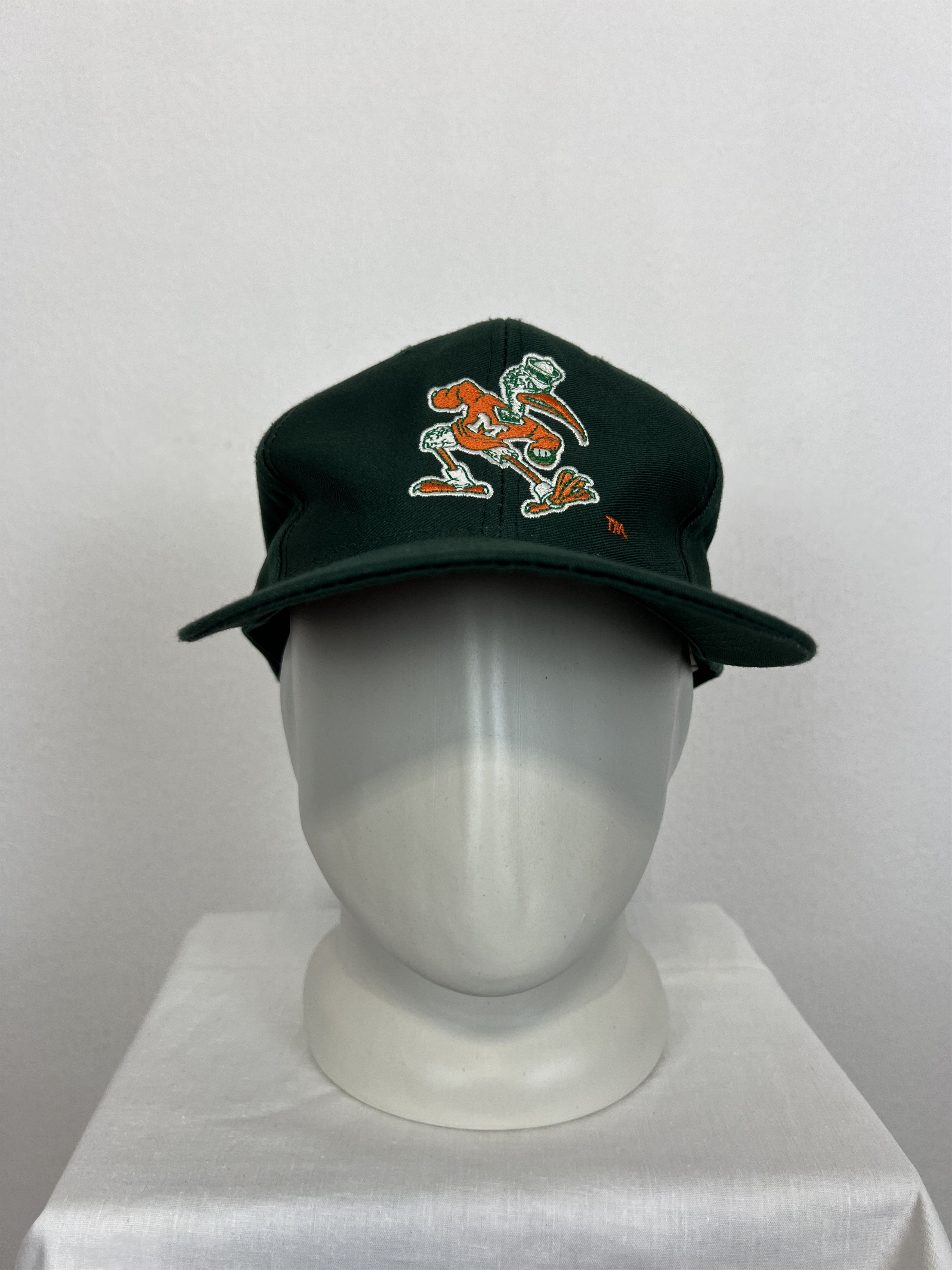 Vintage Vintage NCAA Miami Hurricanes Snapback Hat Cap Rare Adult Size ONE SIZE - 2 Thumbnail
