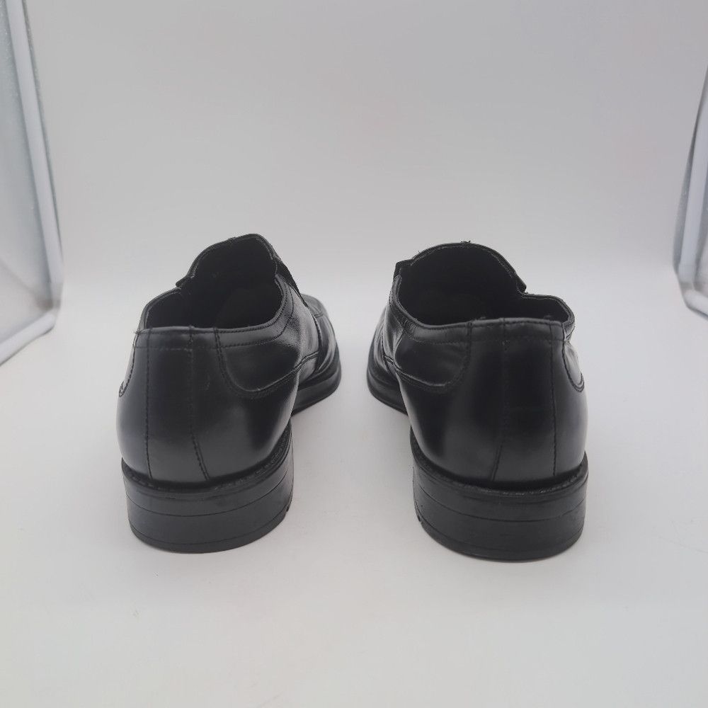 Nunn Bush Nunn Bush NXXT Sz 11 Men's Black Leather Slip-On Shoes Size US 11 / EU 44 - 4 Thumbnail