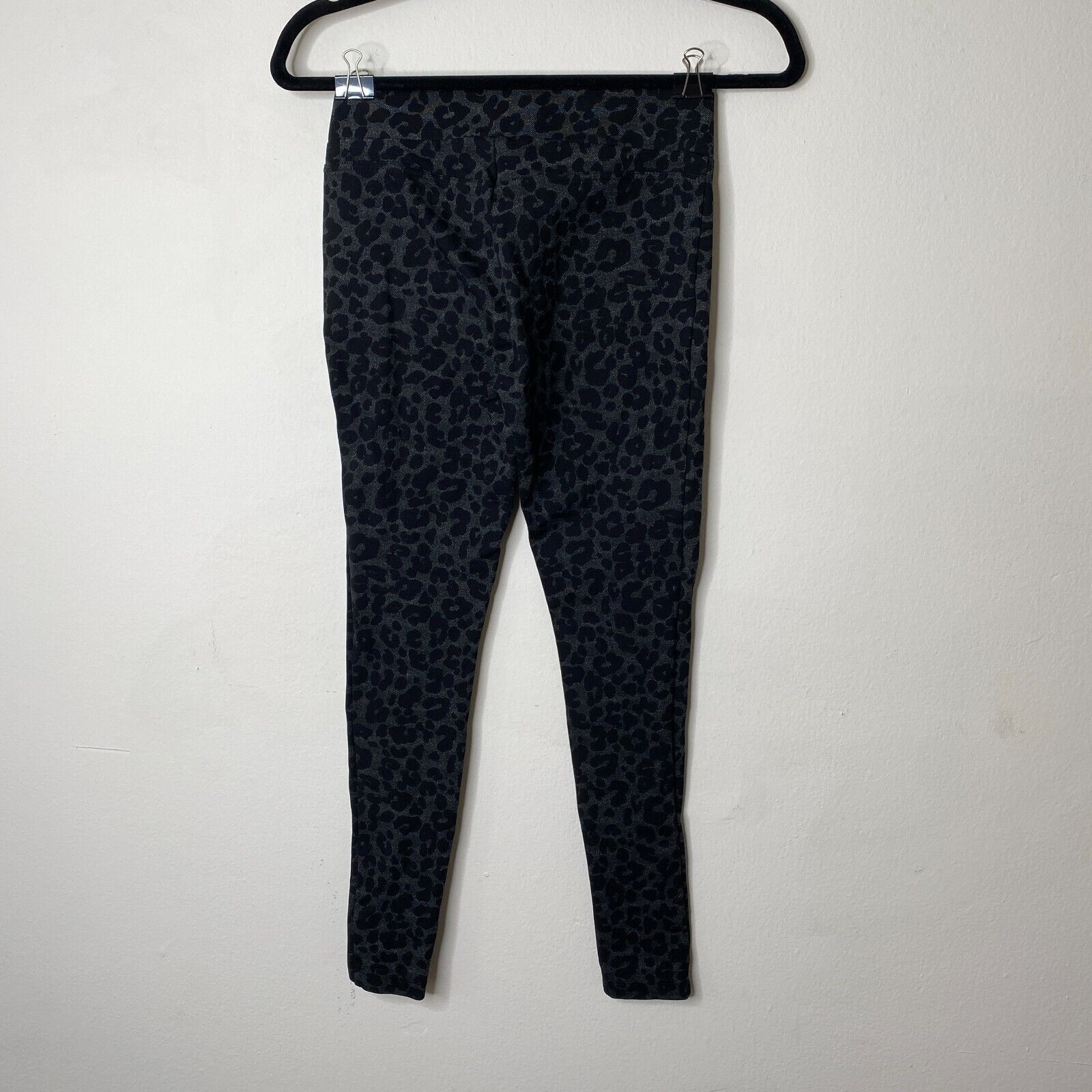 Loft Loft Black Gray Leopard Ponte Legging Jegging High Waist XSP Size 25" / US 0 / IT 36 - 5 Thumbnail