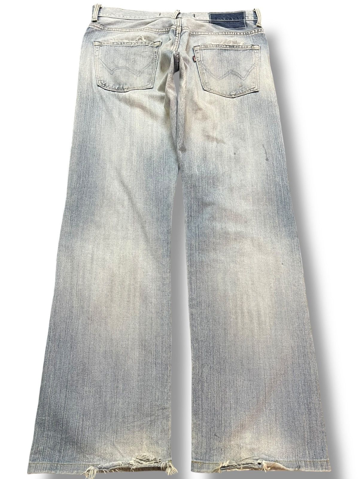 Edwin Vintage Edwin Exclusive Vintage Faded Distressed Denim Size US 33 - 6 Thumbnail