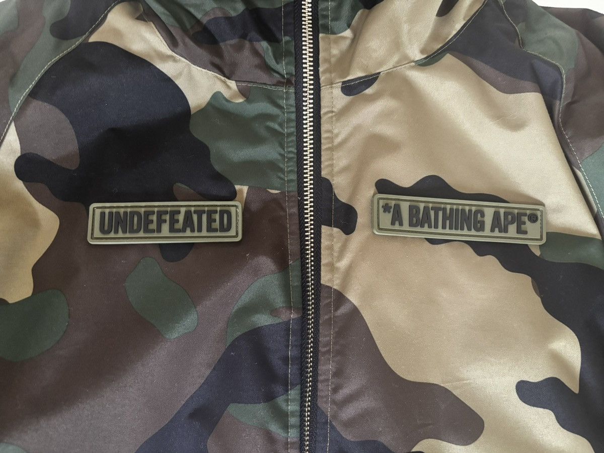 Bape Ape bape x undefeated woodland camo shark down Jacket S Size US S / EU 44-46 / 1 - 2 Thumbnail