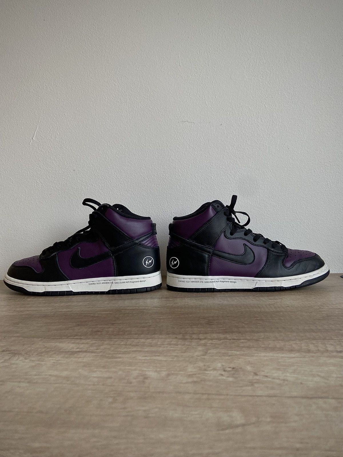 Nike Nike Dunk High “Fragment Beijing” 2021 Size US 11 / EU 44 - 6 Thumbnail