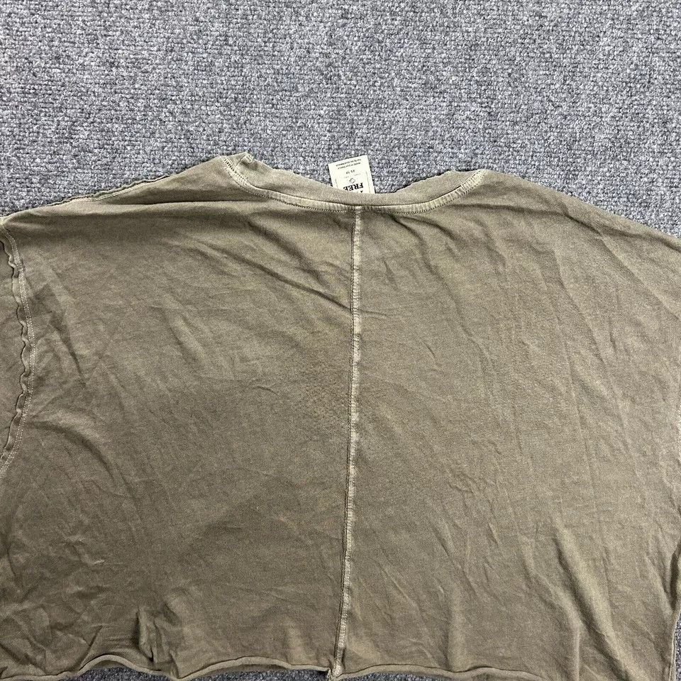 Other We The Free Top Womens XS Crew Neck Cropped Relaxed Fit Size XS / US 0-2 / IT 36-38 - 7 Thumbnail
