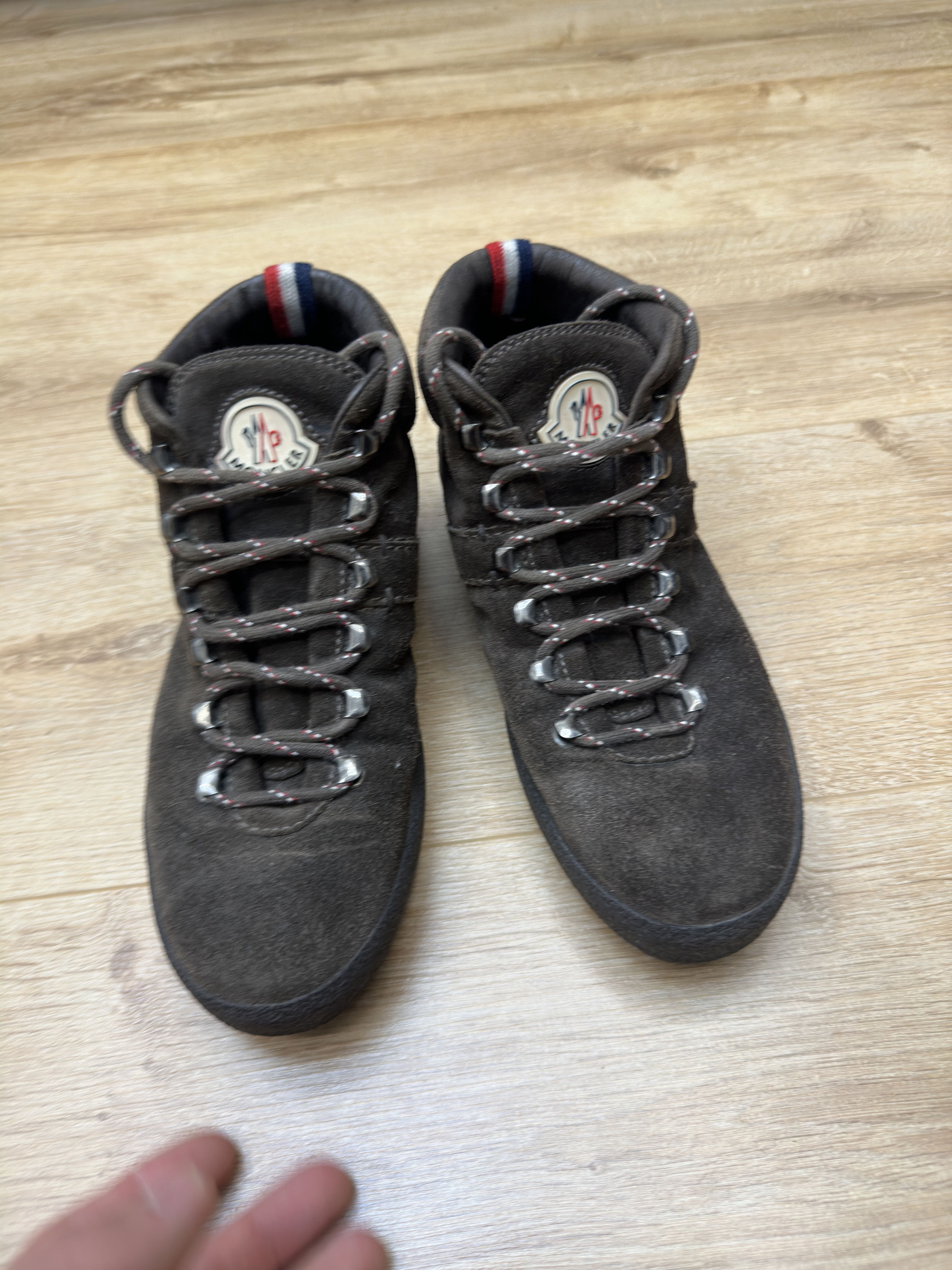 Moncler Moncler Leather Hiking Walking Suede Shoes Size 37 Vancouver Size US 5 / EU 37 - 2 Thumbnail