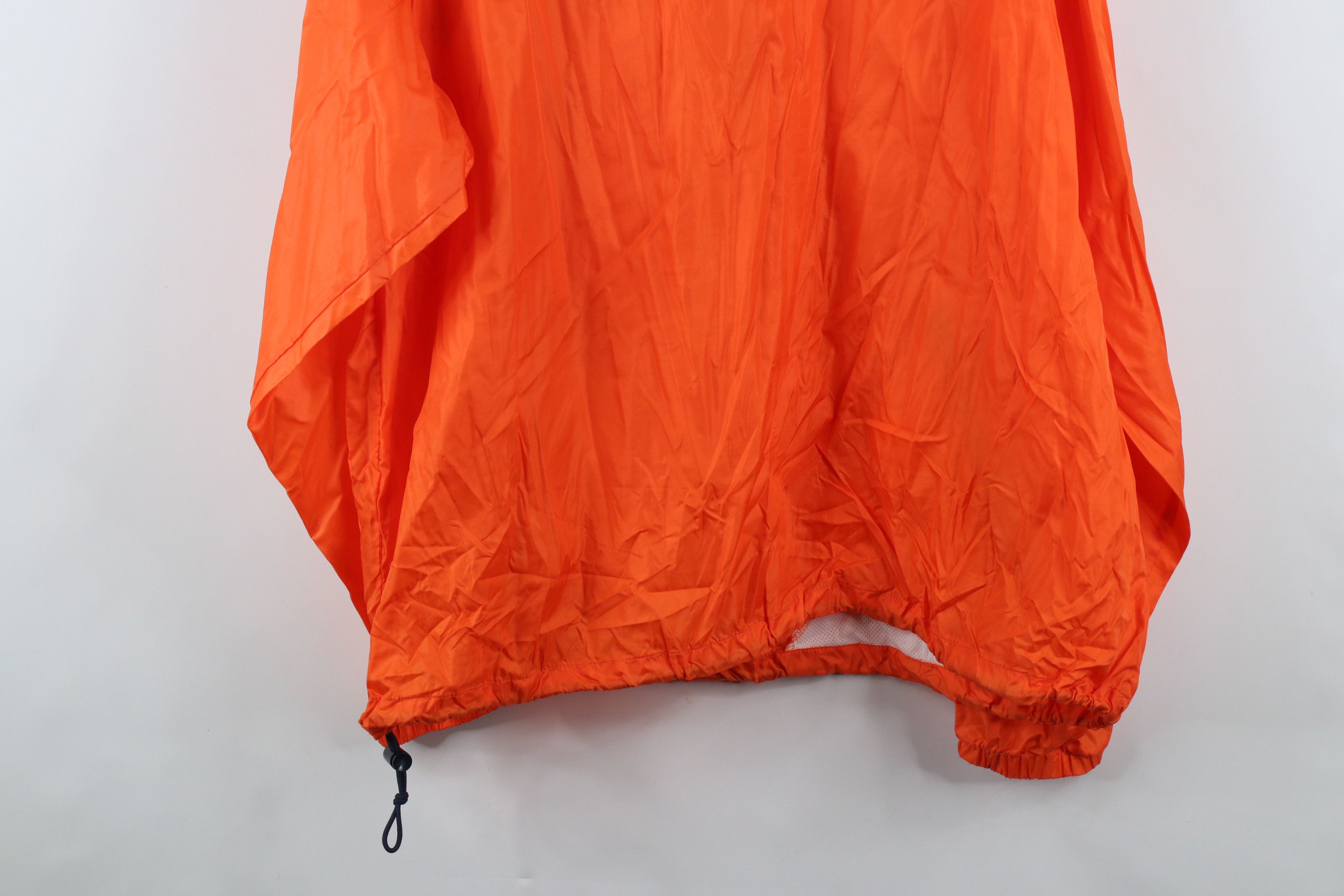 Lands' End × Vintage Vintage 90s Lands End Half Zip Windbreaker Jacket Orange USA Size US XL / EU 56 / 4 - 10 Thumbnail