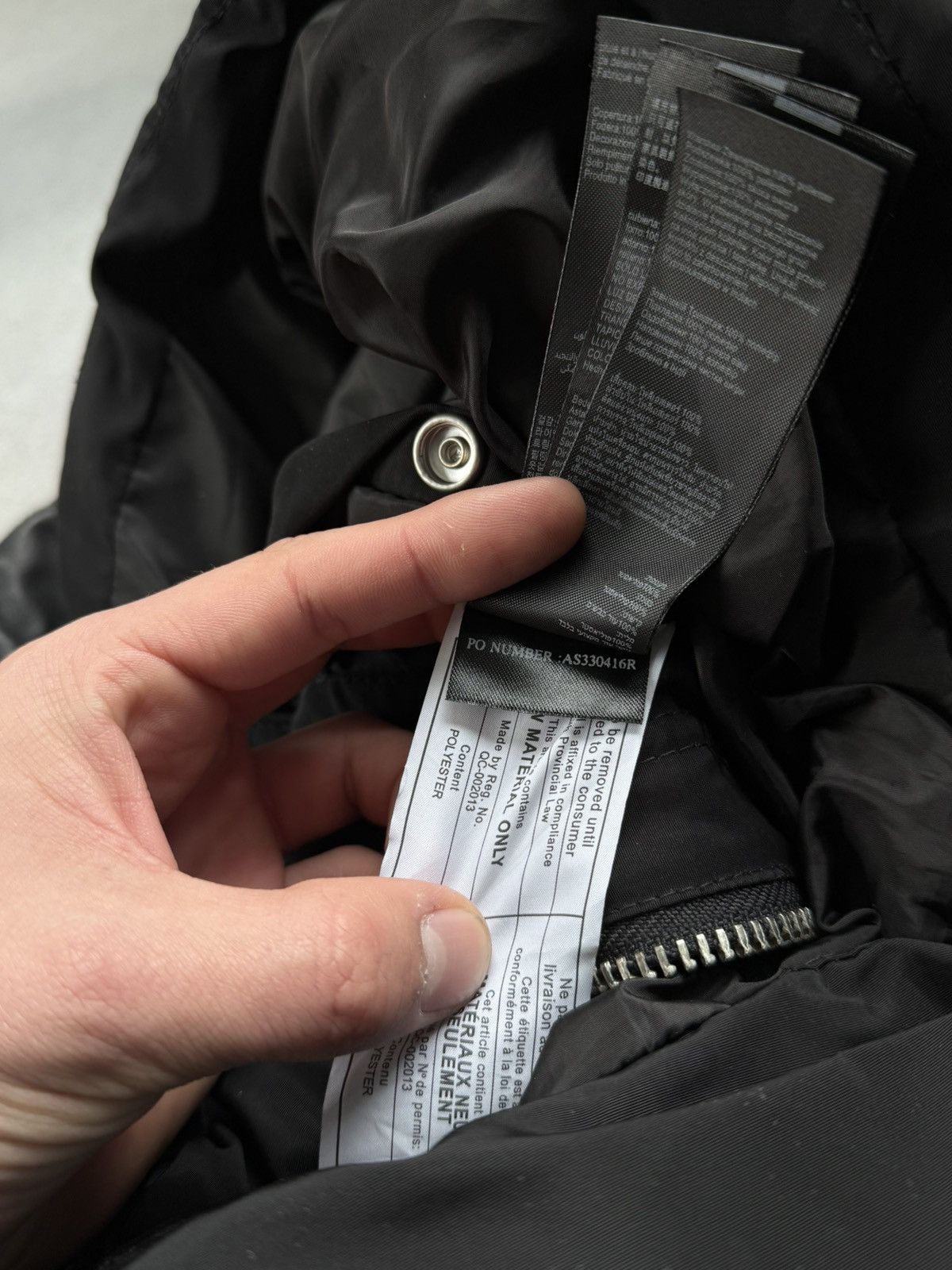 Allsaints AllSaints Black Puffer Jacket Men’s Leather Panel Quilted Size US S / EU 44-46 / 1 - 9 Thumbnail
