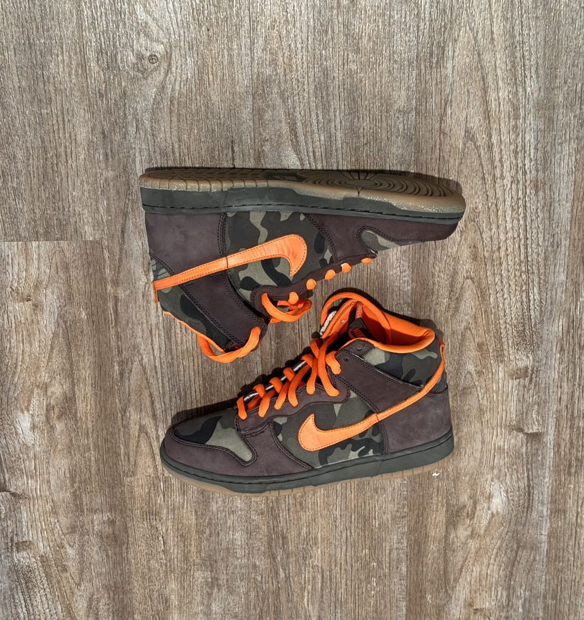 Nike Nike SB “Brian Anderson” HiTops Camo DS Size US 9.5 / EU 42-43 - 2 Thumbnail