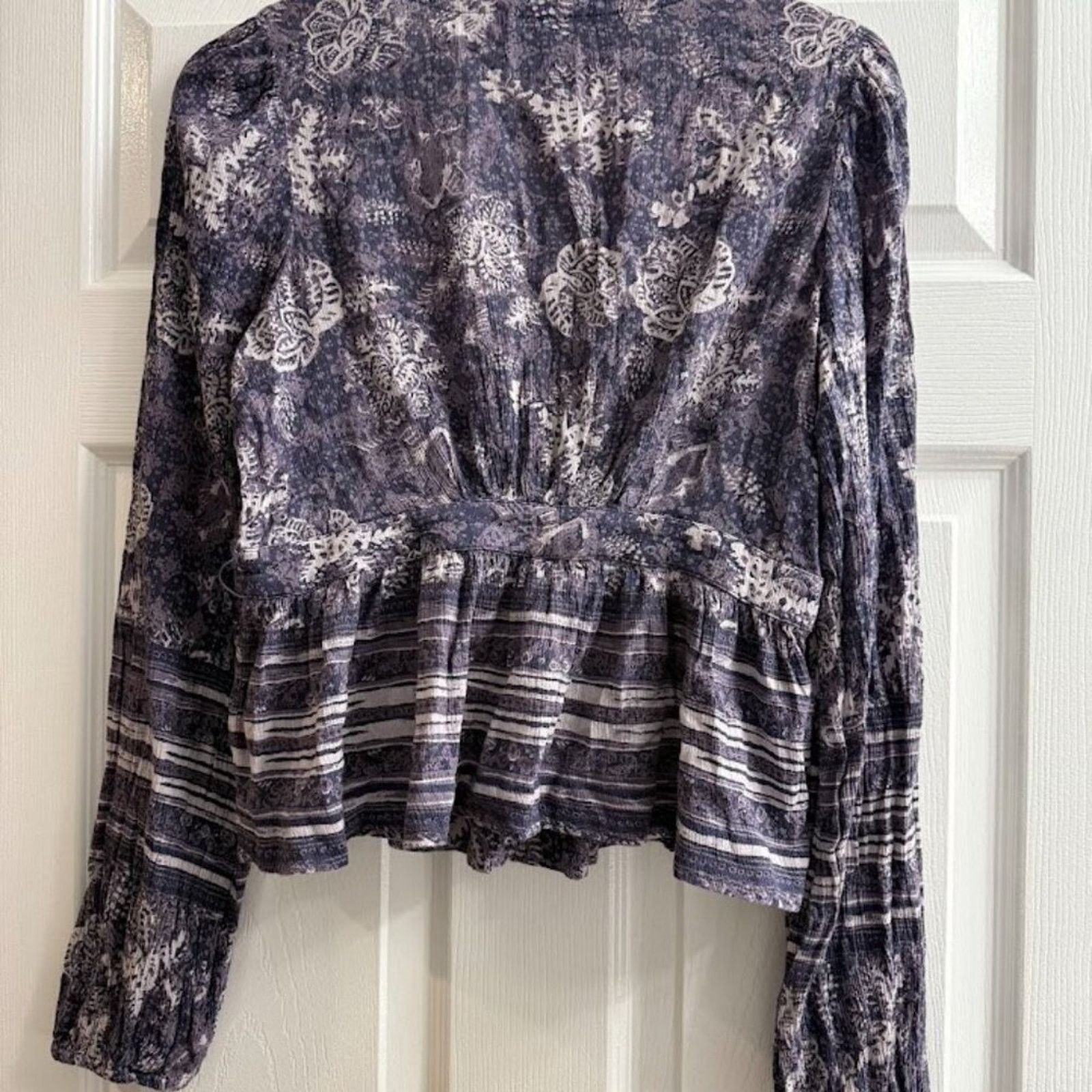Free People Free People Wrap Top Size Medium Size M / US 6-8 / IT 42-44 - 5 Thumbnail