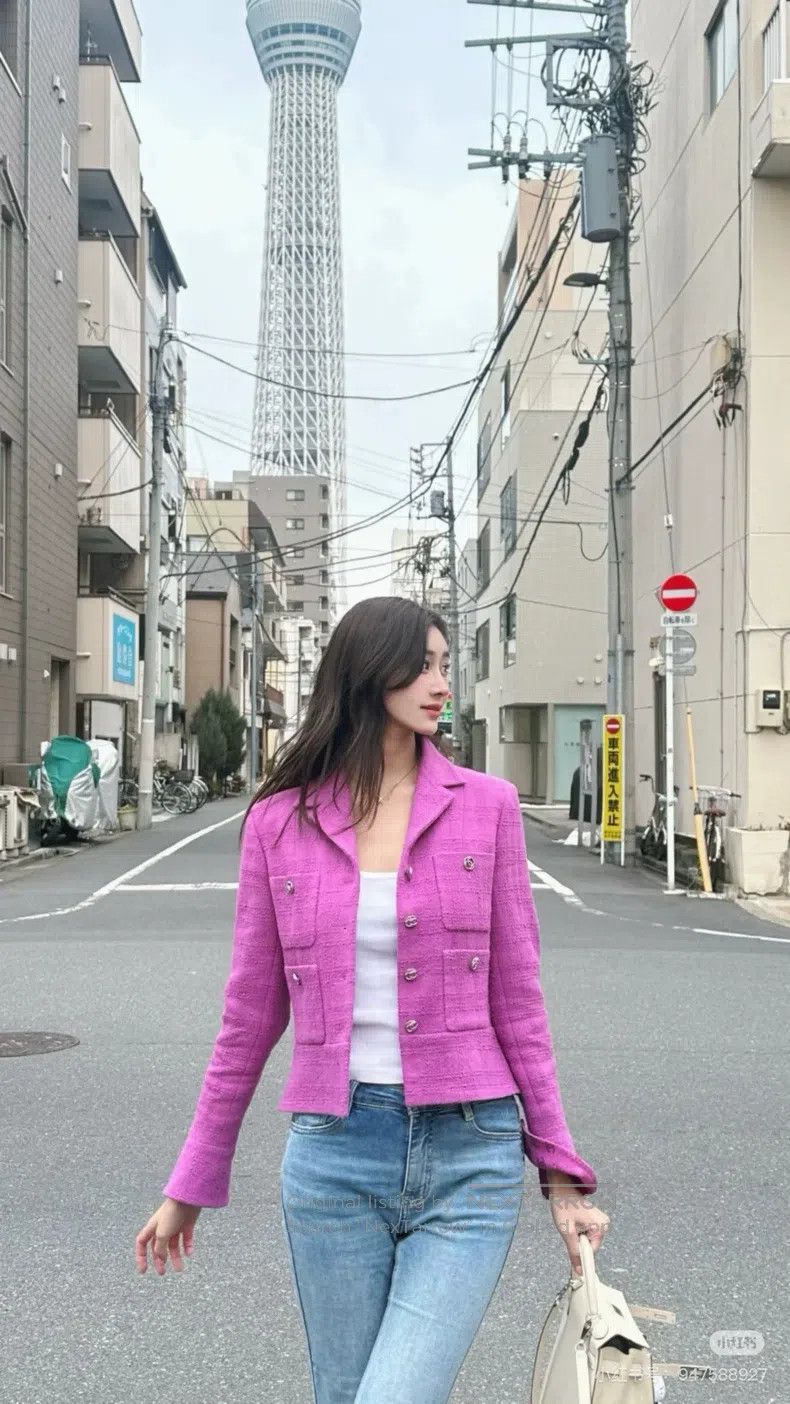 Chanel Chanel 23B purple four-pocket jacket Size XS / US 0-2 / IT 36-38 - 8 Thumbnail