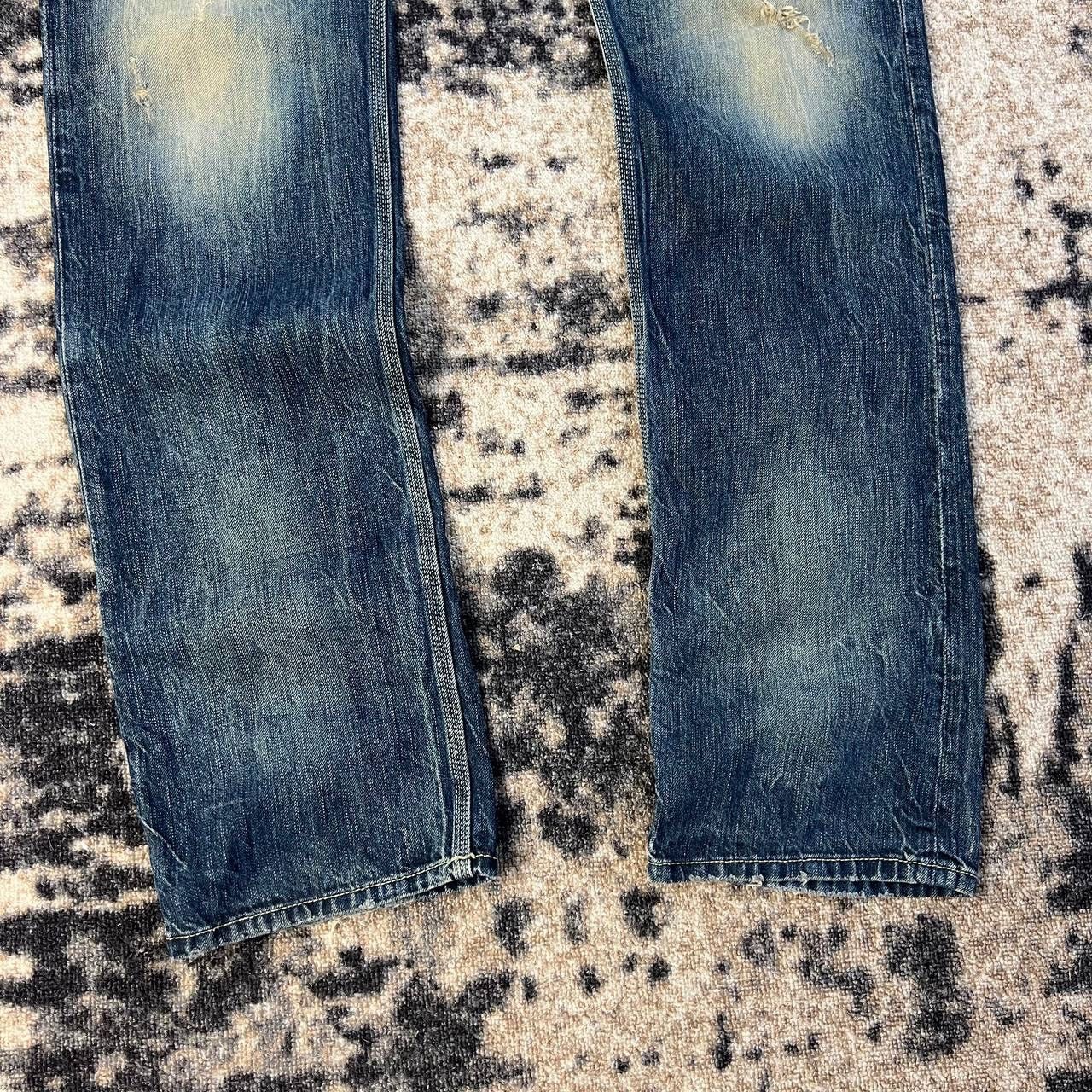 Diesel Diesel Luxury Washed Blue Denim Jeans Streetwear Y2K Size US 34 / EU 50 - 5 Thumbnail