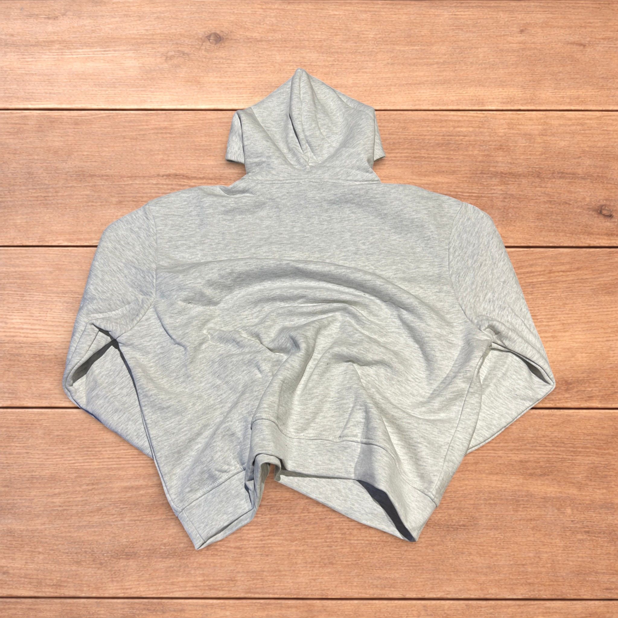 Japanese Brand Oversized baggy boxy Korean hoodie jumper in marl grey. Size US L / EU 52-54 / 3 - 2 Thumbnail