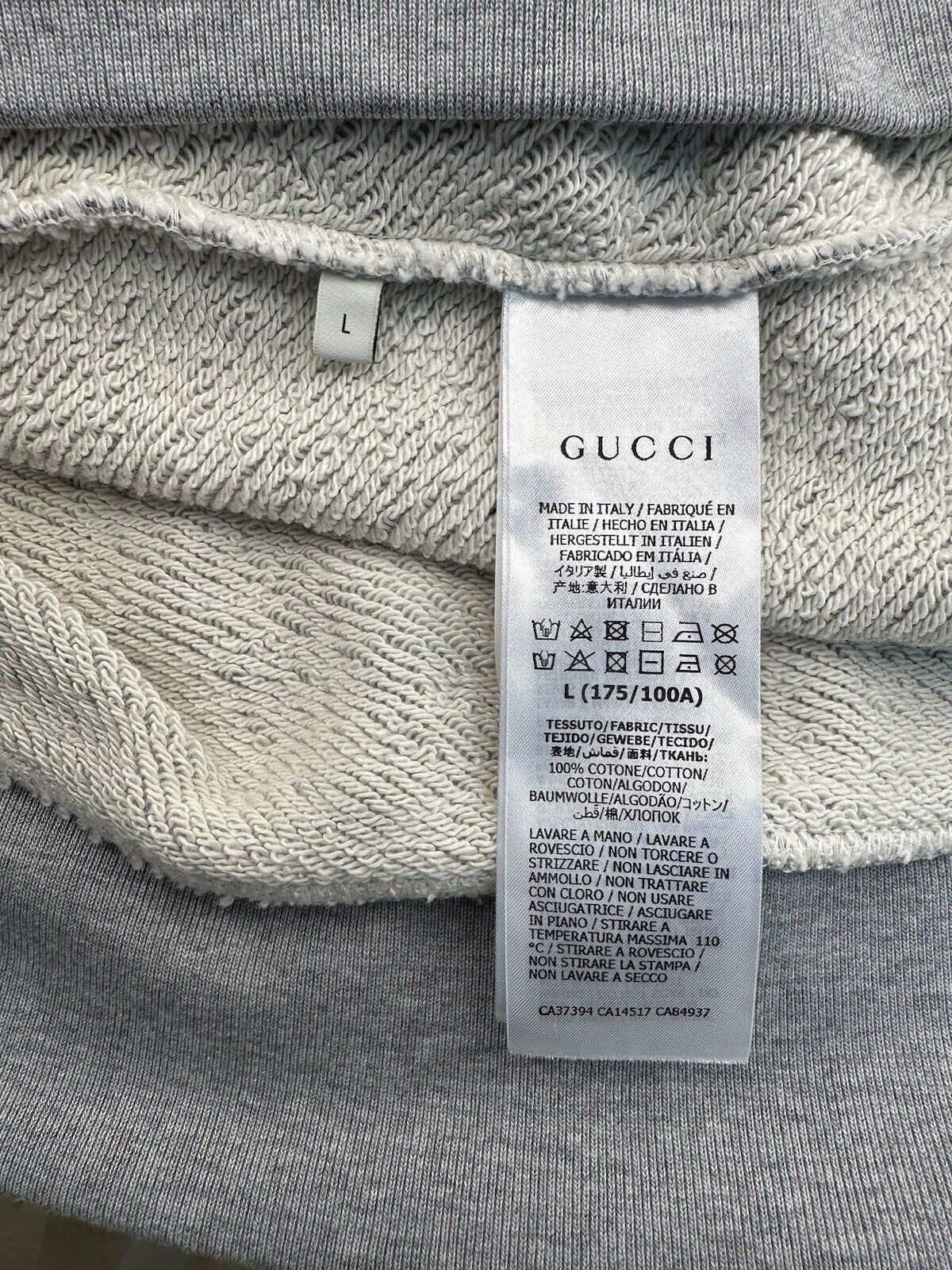 Gucci Size EU-L/US-M New Gucci Sweatshirt Men's Size US M / EU 48-50 / 2 - 5 Thumbnail